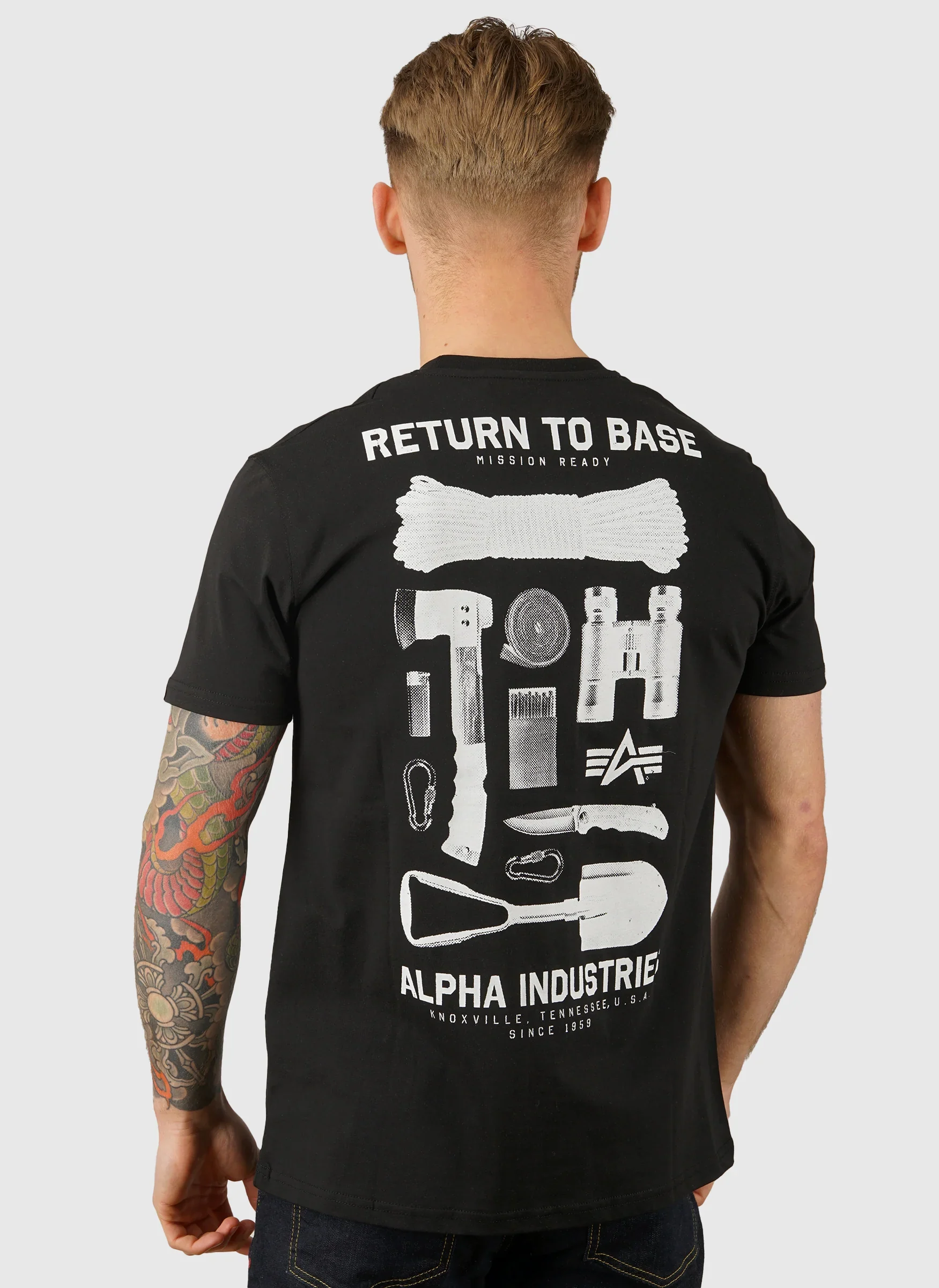 Return To Base T-Shirt - Black