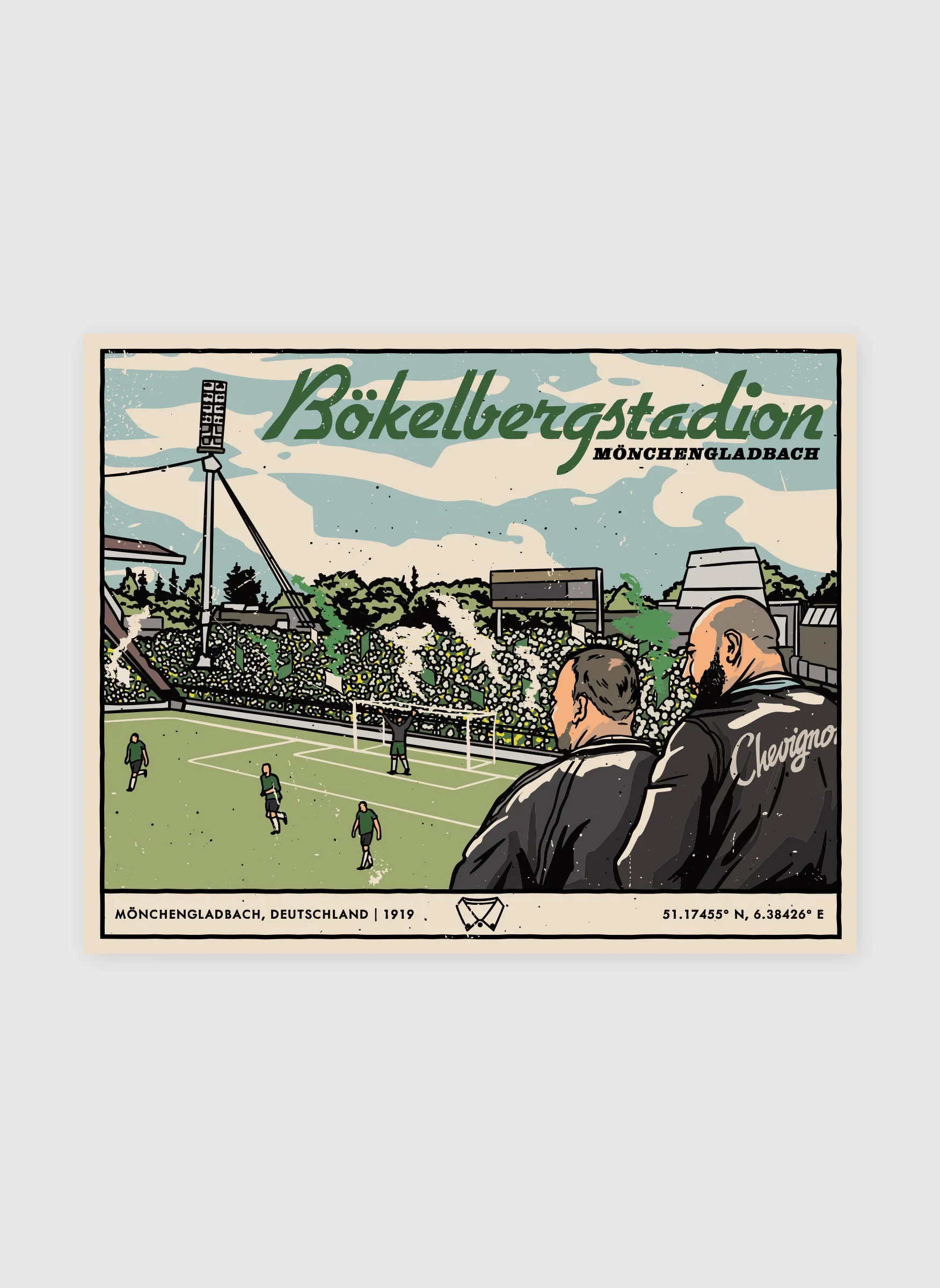 Poster - Gladbach Bökelbergstadion