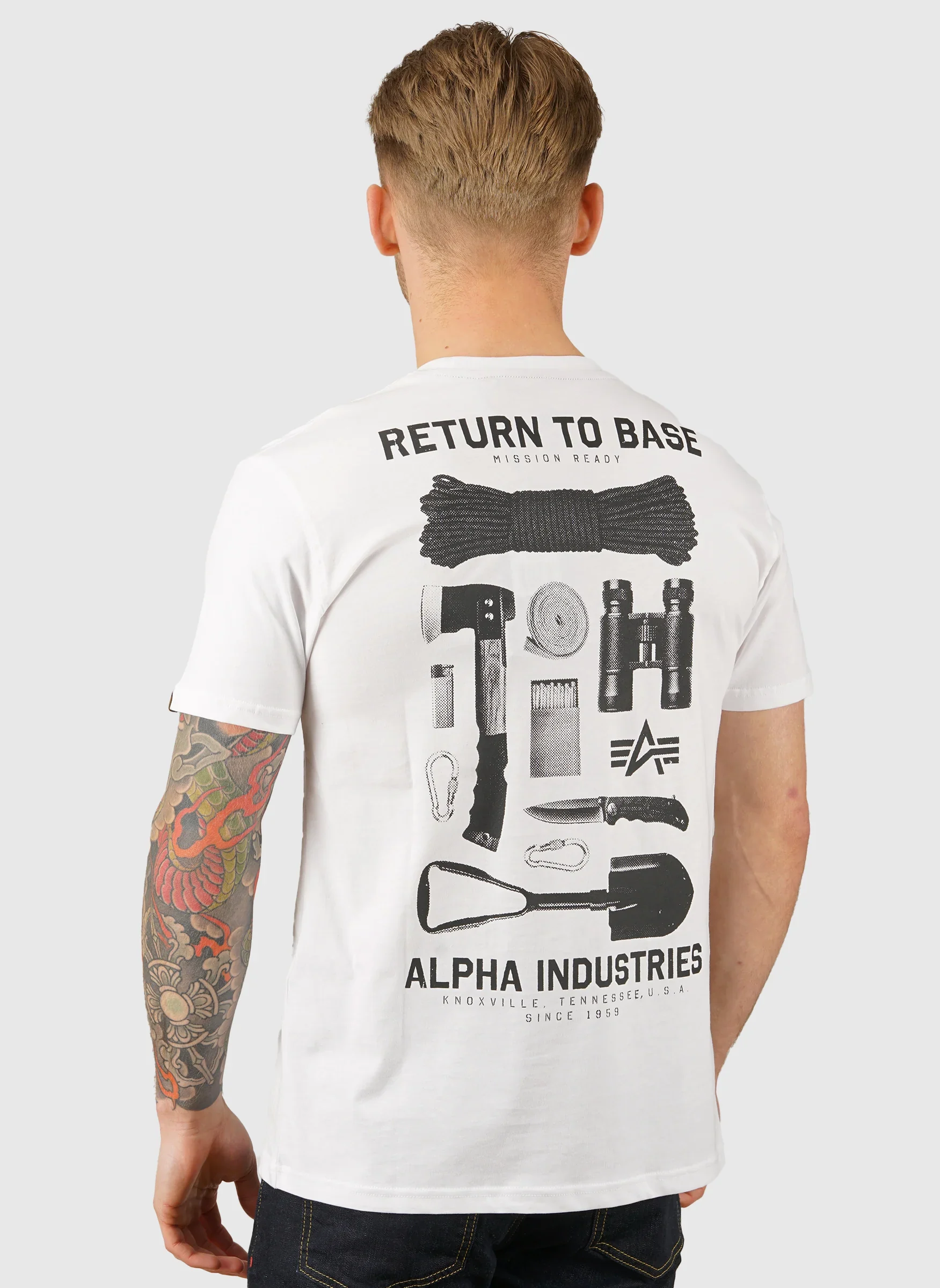 Return To Base T-Shirt - White