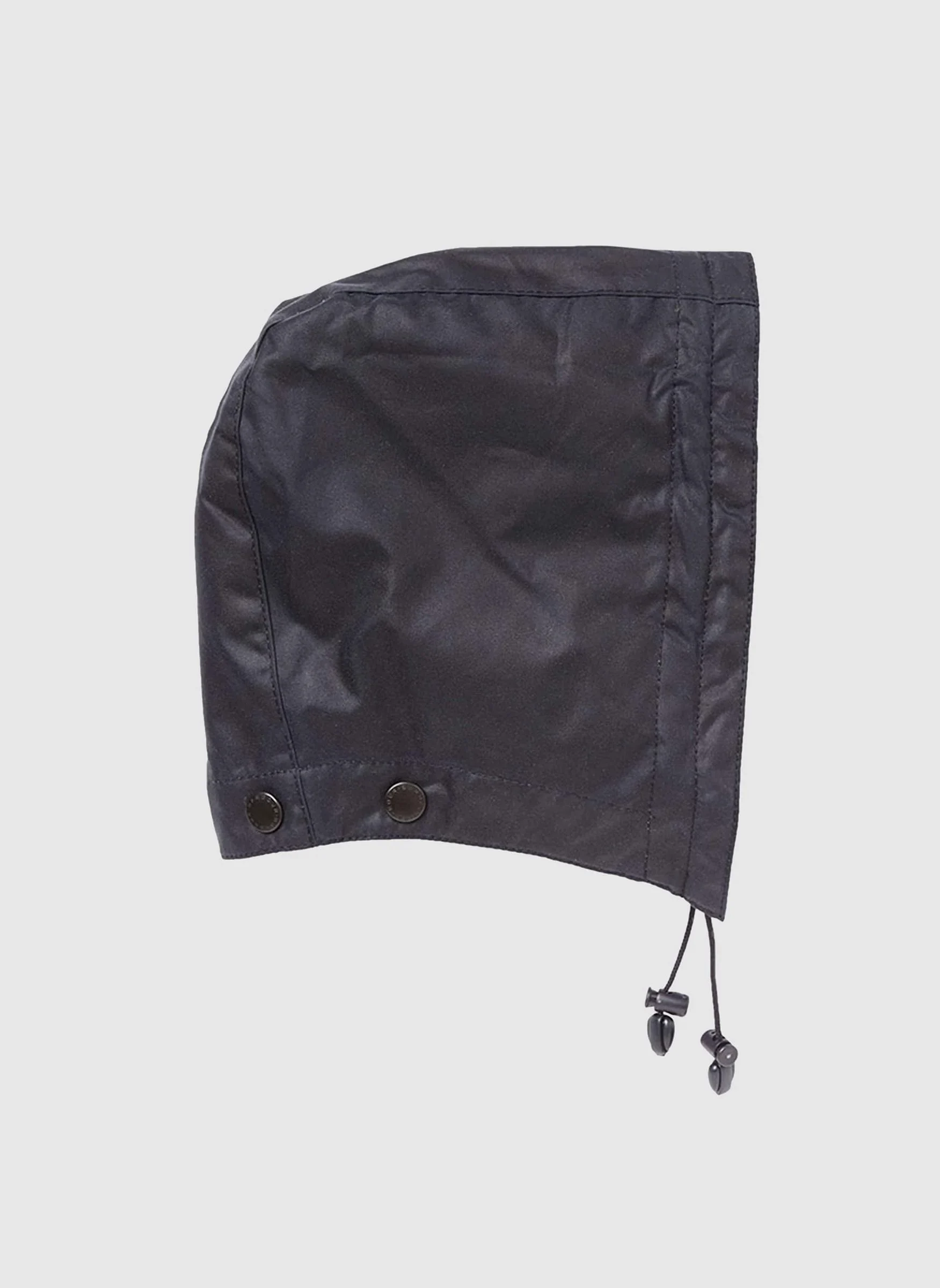 Waxed Cotton Hood - Navy