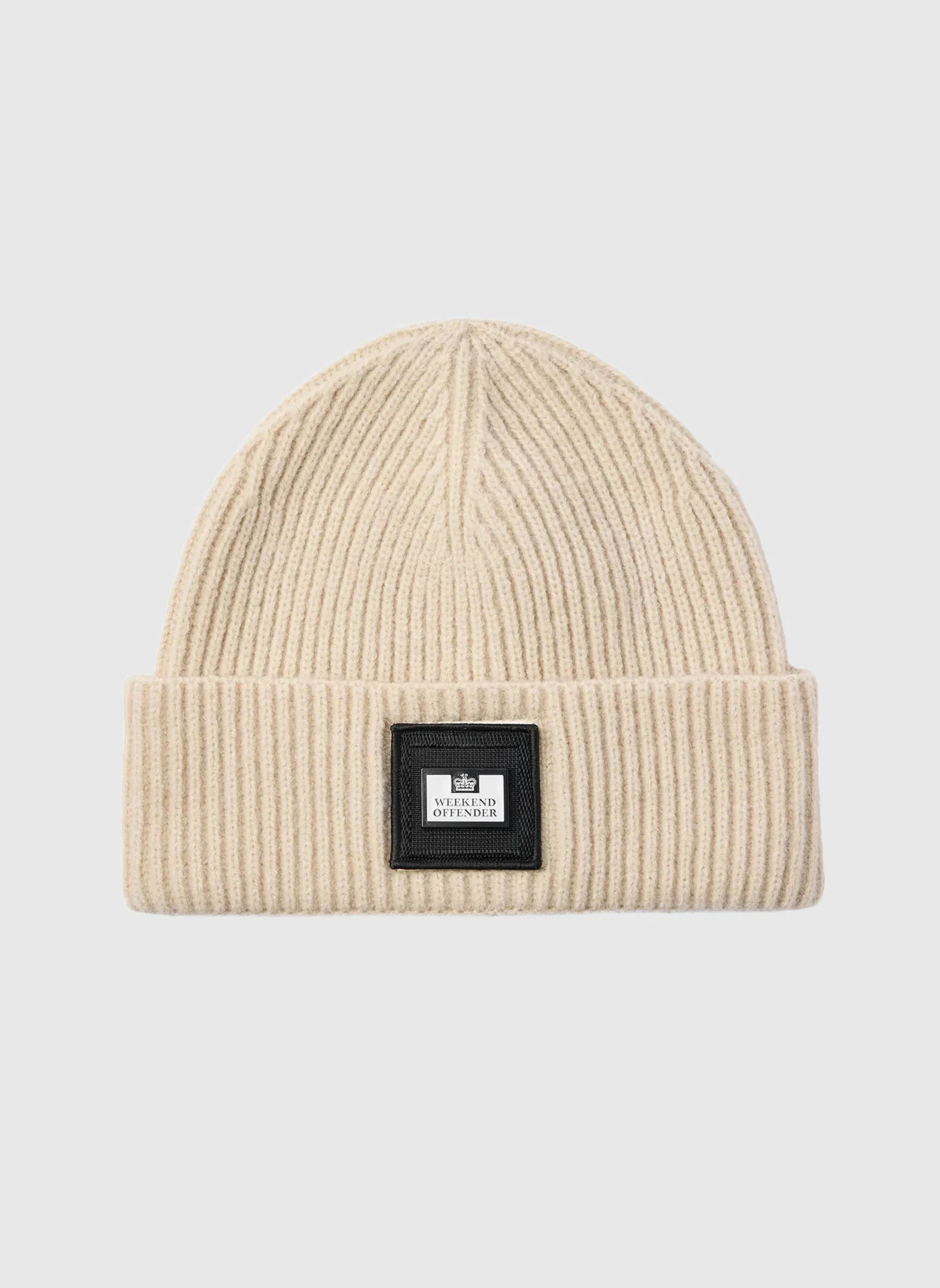 Palmyra Rib Beanie - Calcium