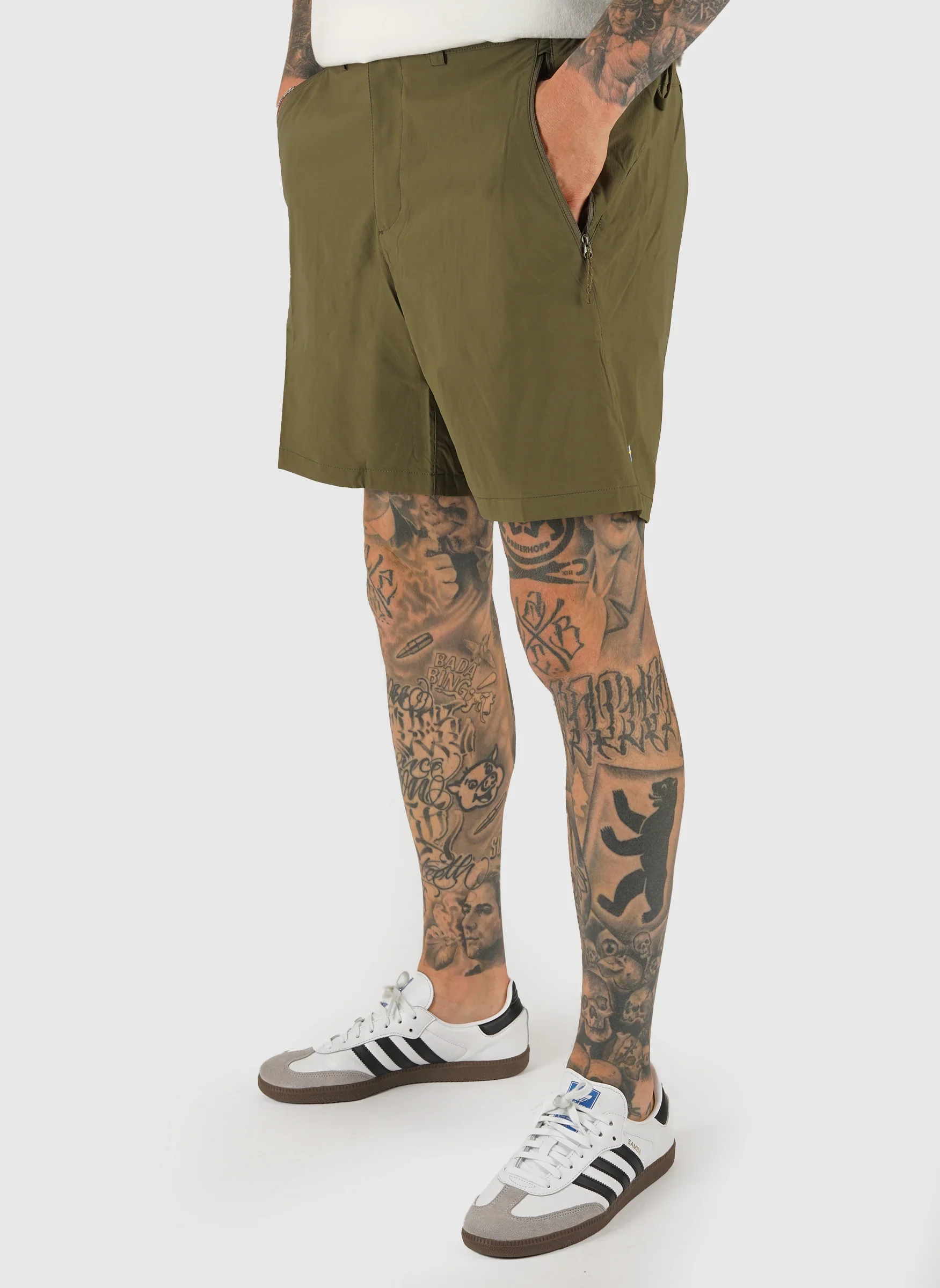 High Coast Pack Shorts - Laurel Green