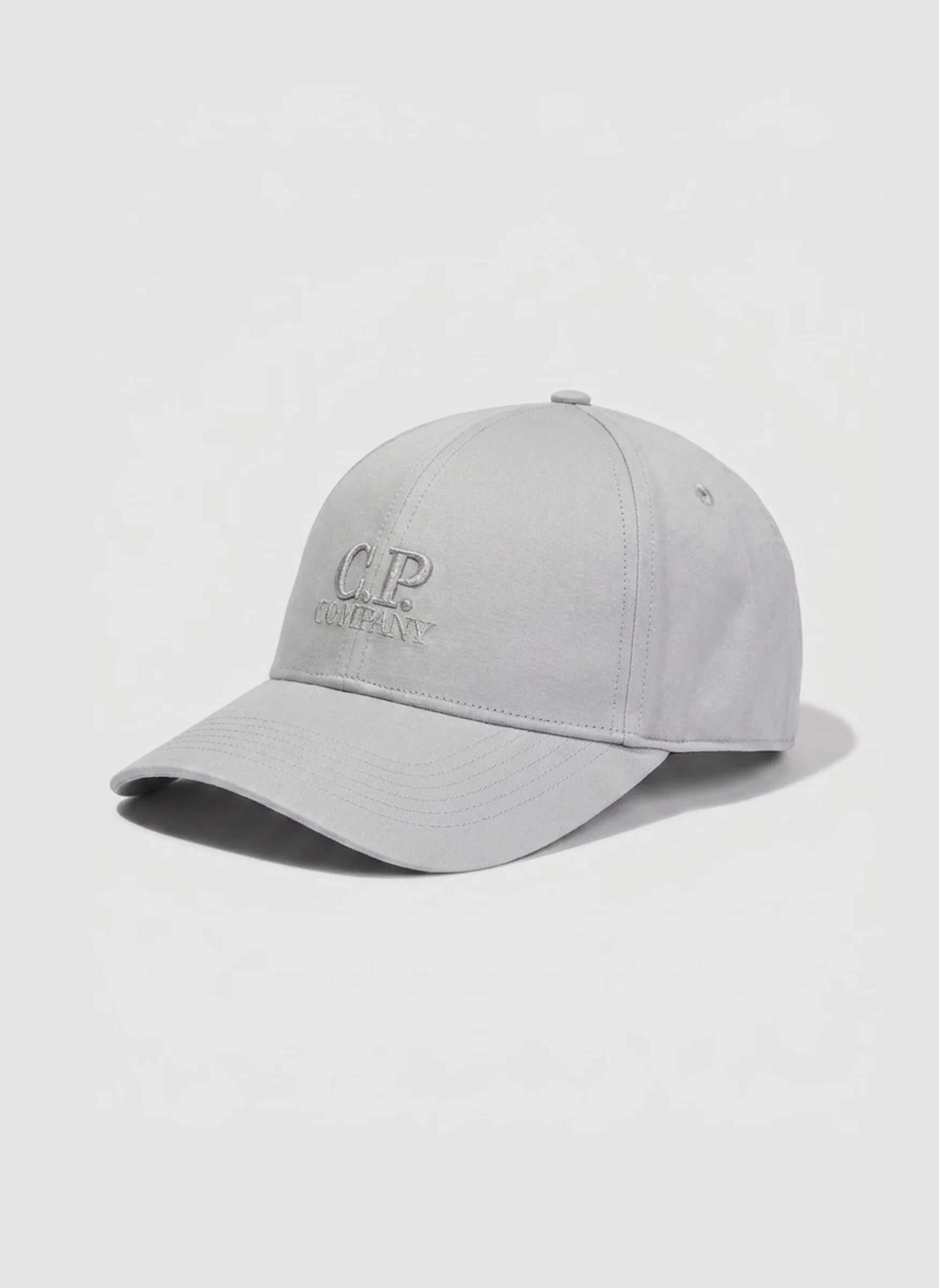 Gabardine Logo Cap - Flint Grey