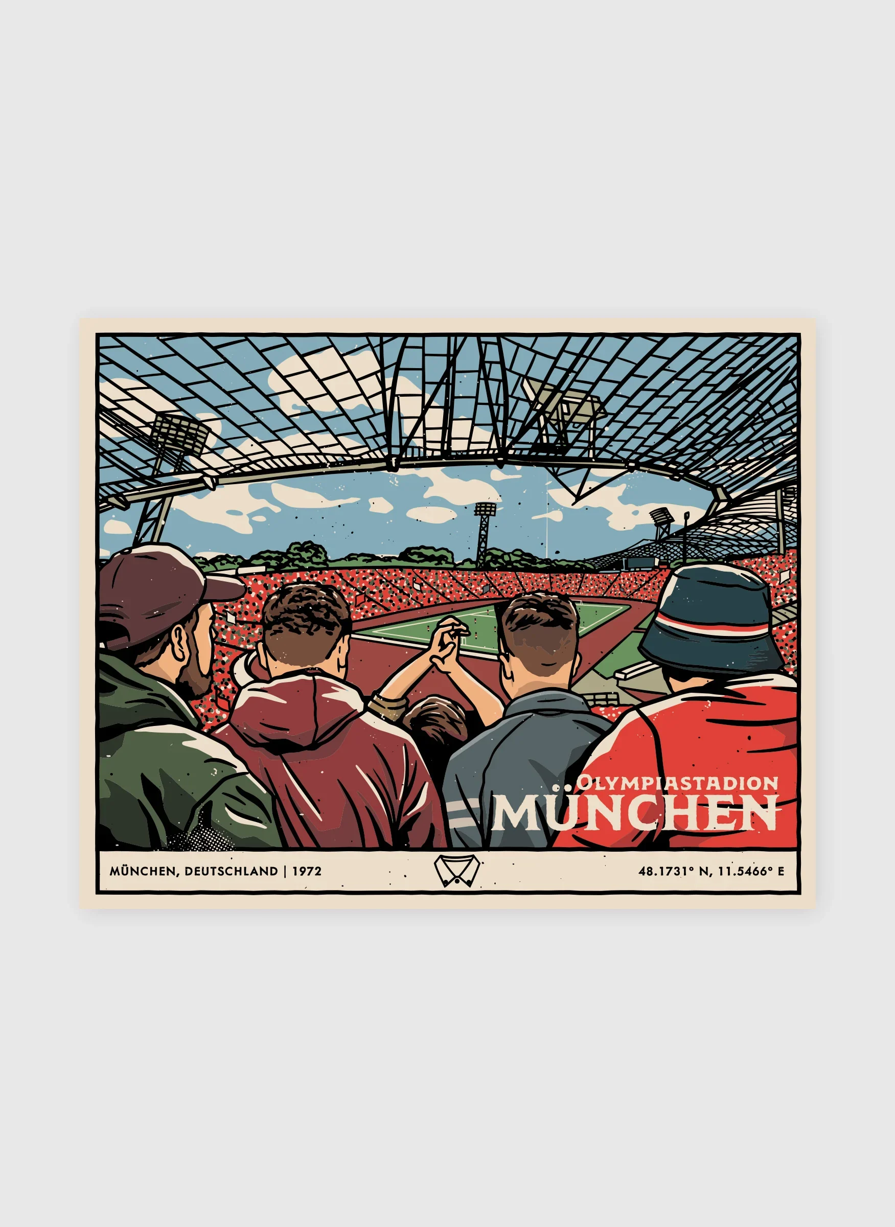 Poster - München Olympiastadion