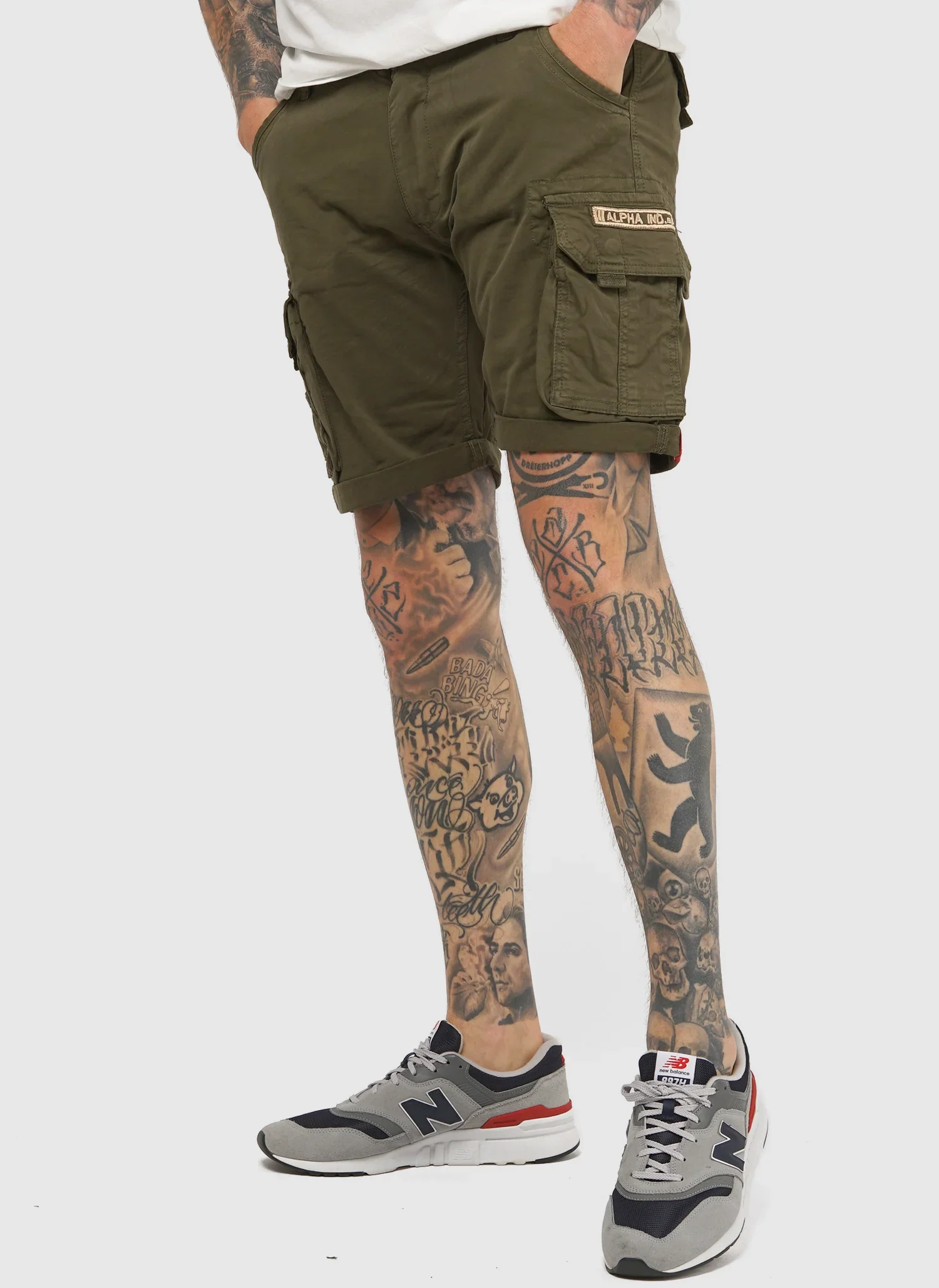 Crew Short - Dark Olive