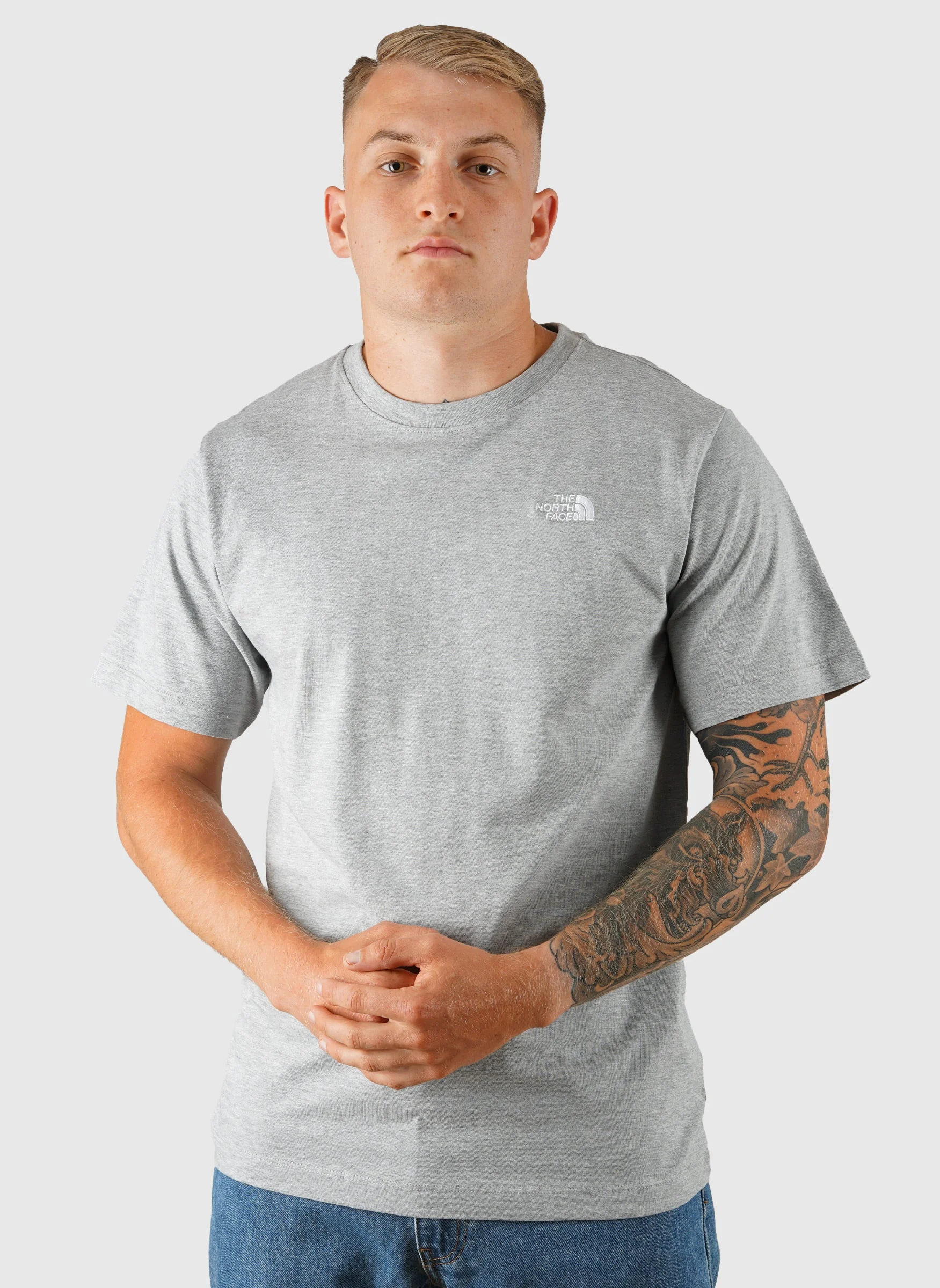 Evolution Simple Dome T-Shirt - Pale Grey