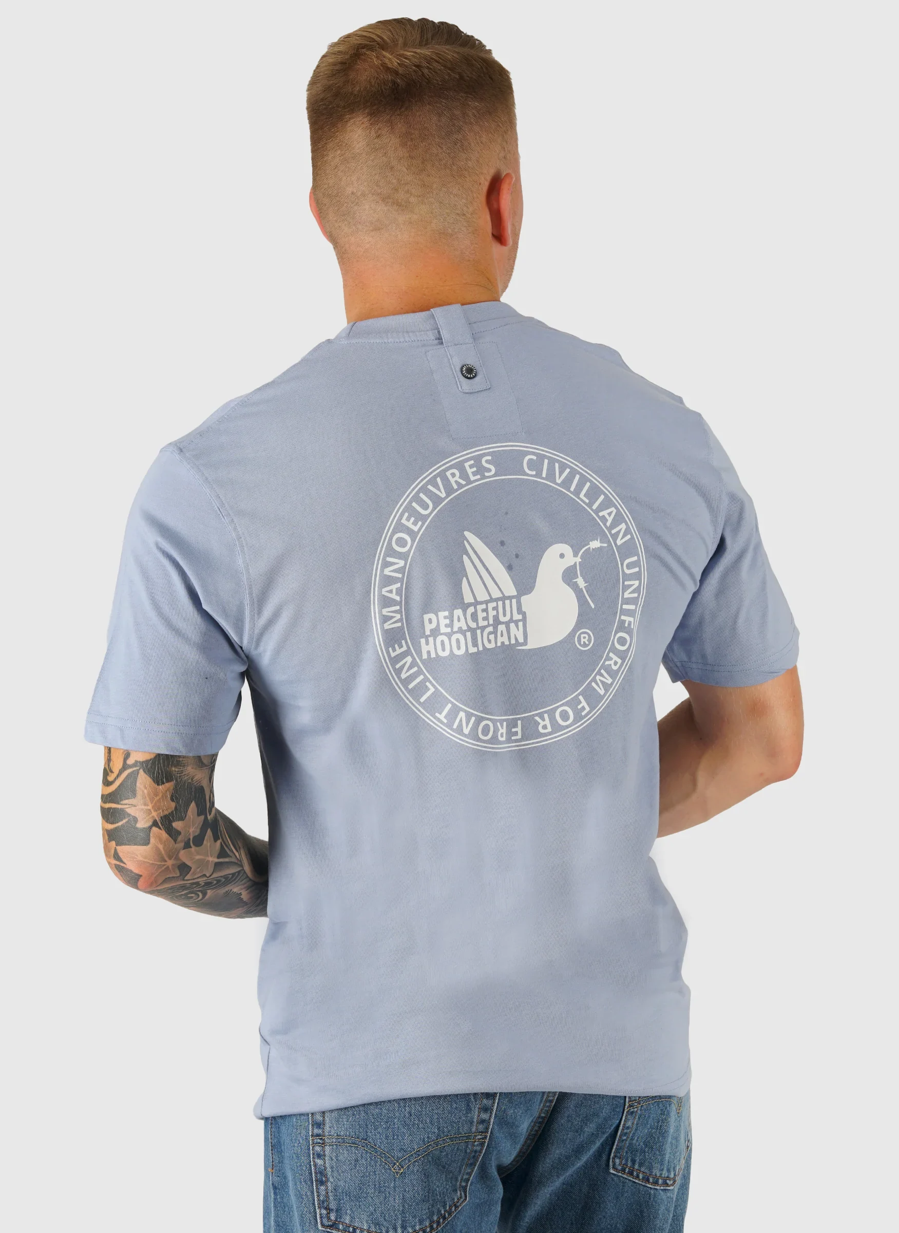 Civ Uni T-Shirt - Rain Blue