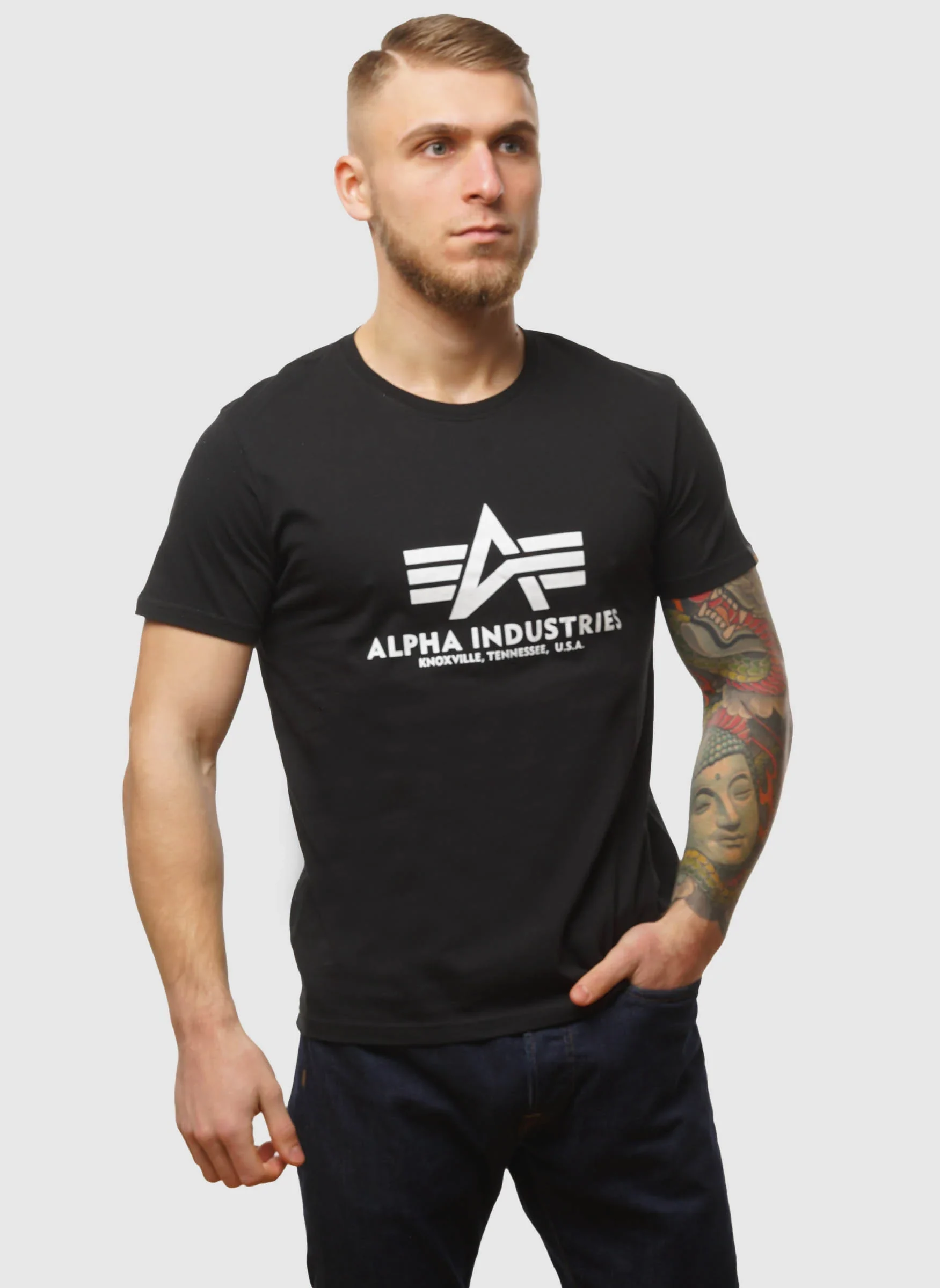 Basic Big Logo T-Shirt - Black