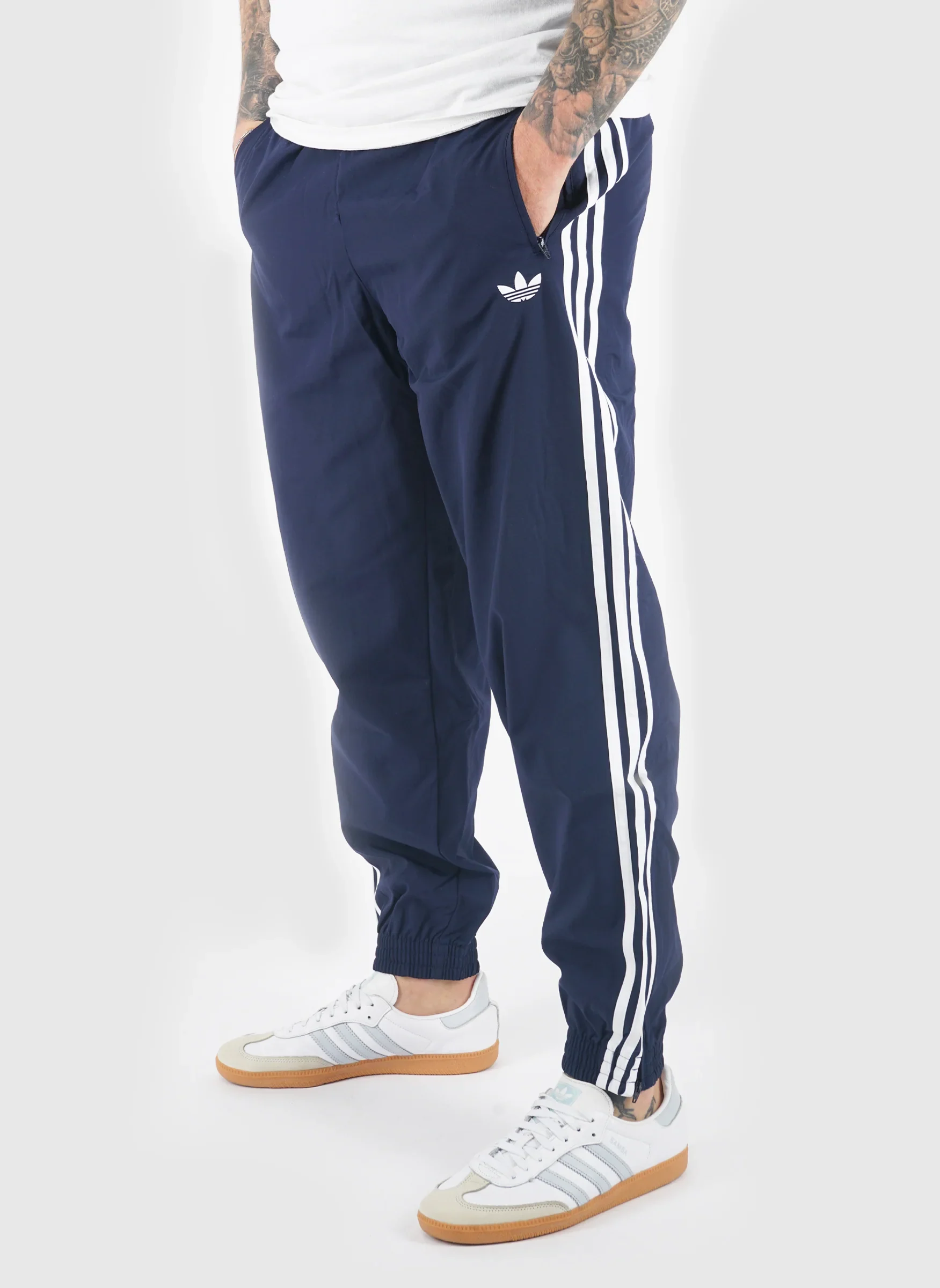 Woven Firebird Trackpants - Night Indigo