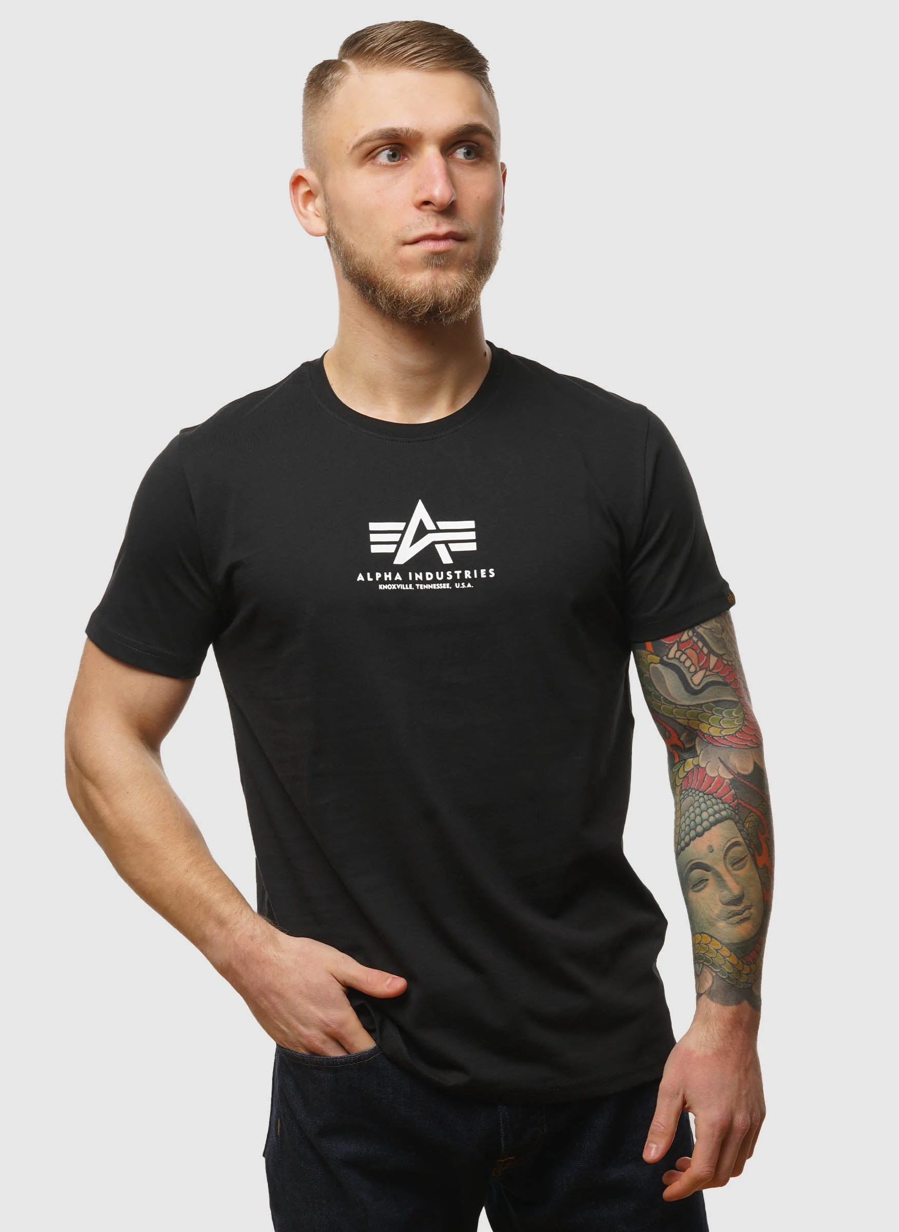 Basic Medium Logo T-Shirt - Black