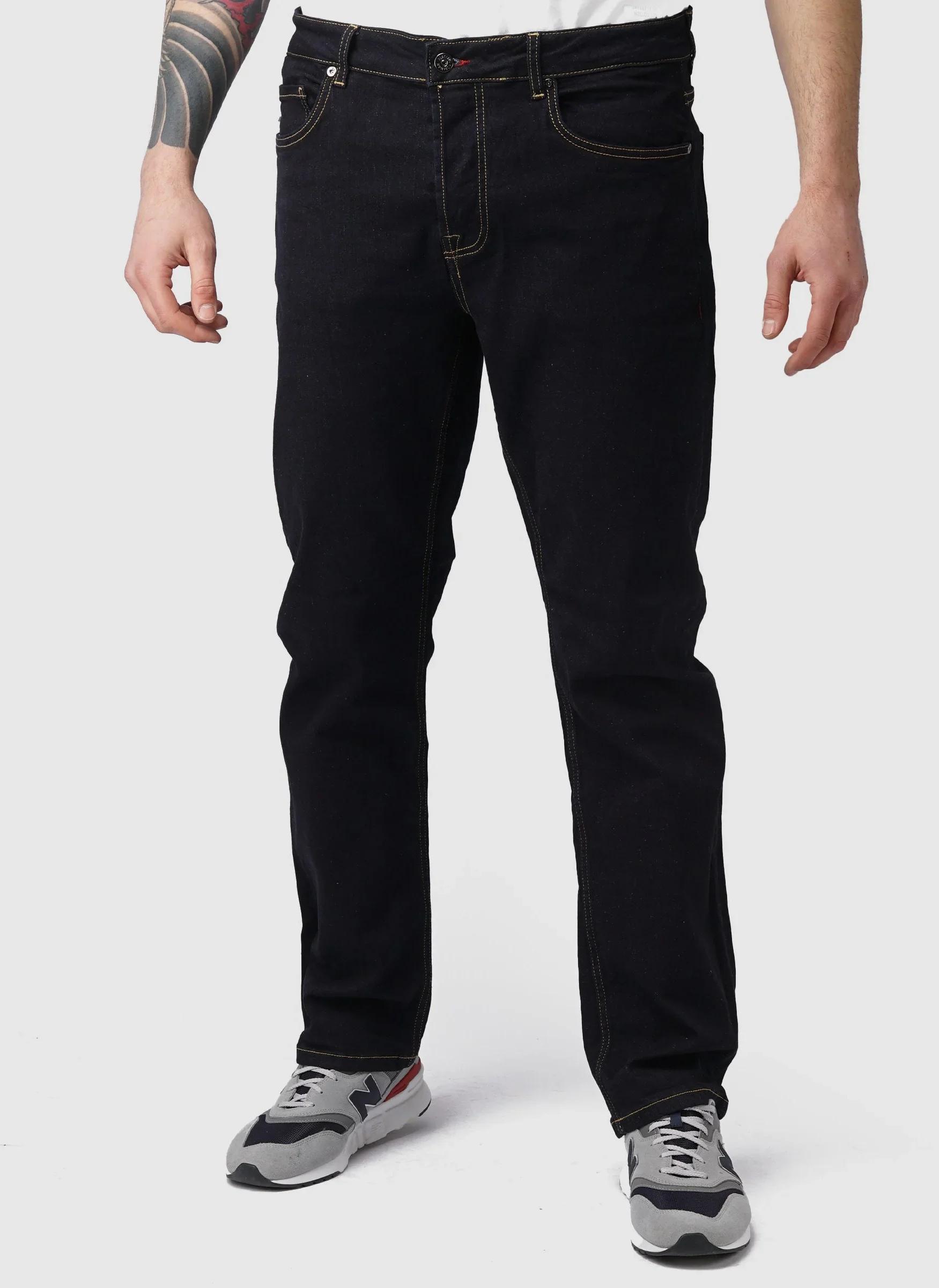 Loose Fit Jeans - Rinse Wash