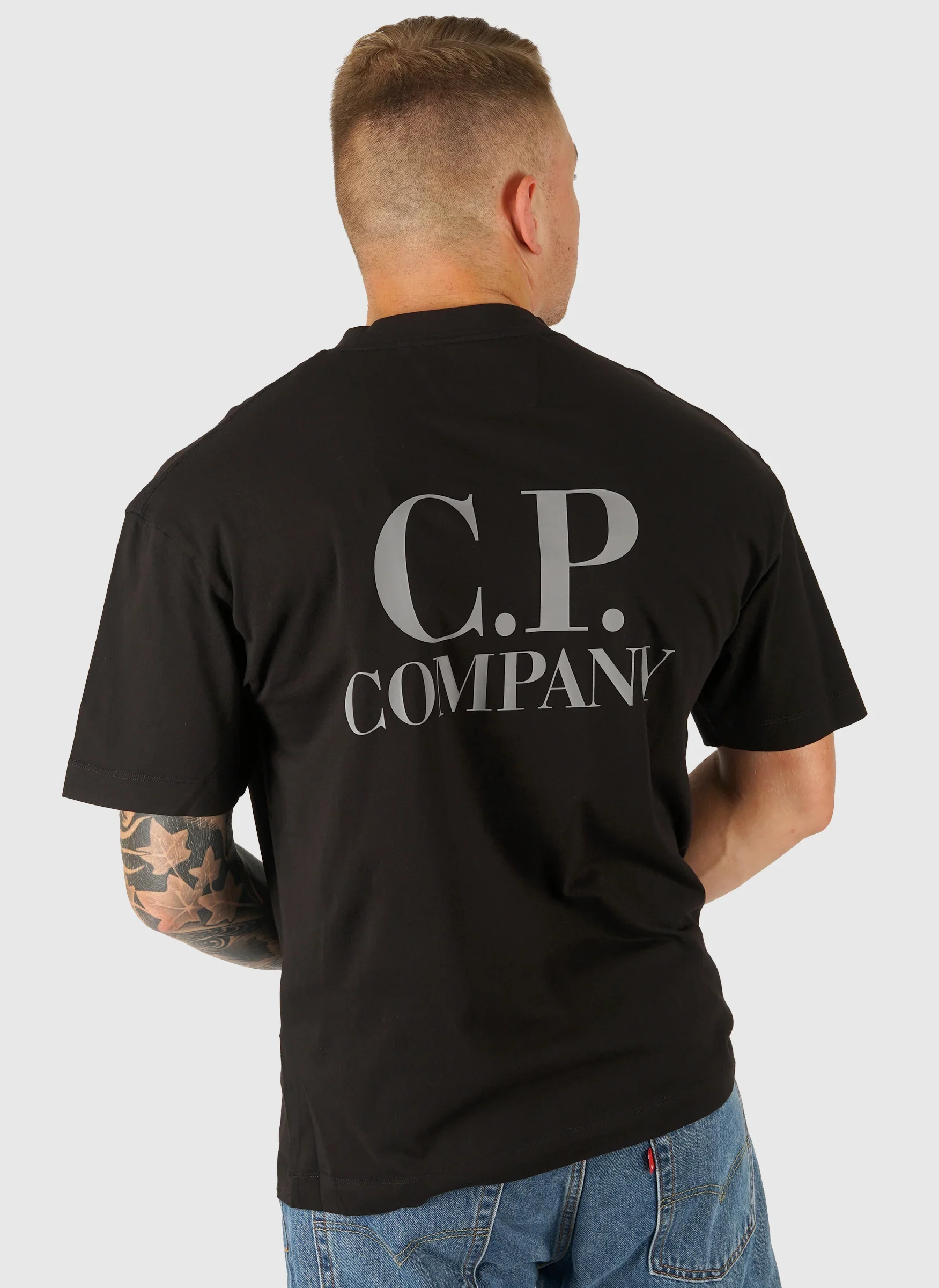 Comfort Logo Jersey T-Shirt - Black