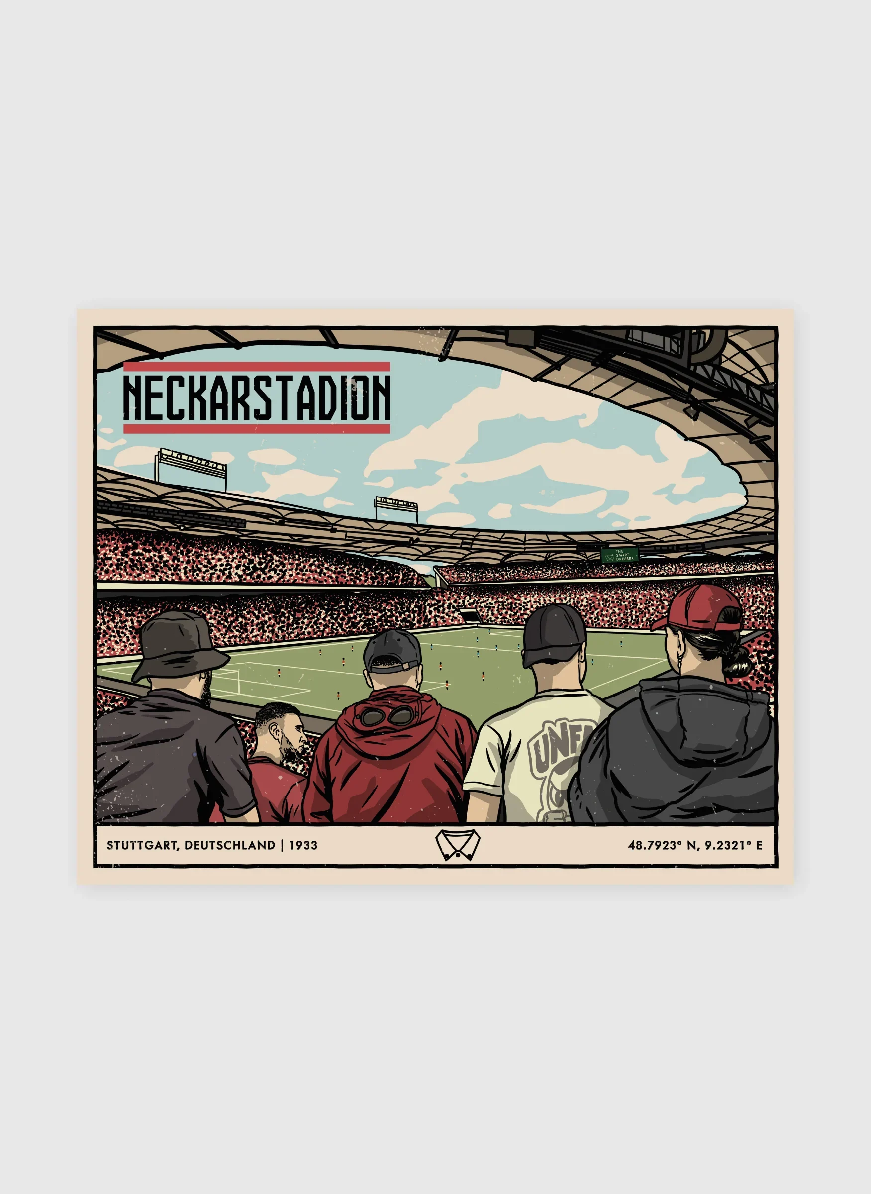 Poster - Stuttgart Neckarstadion