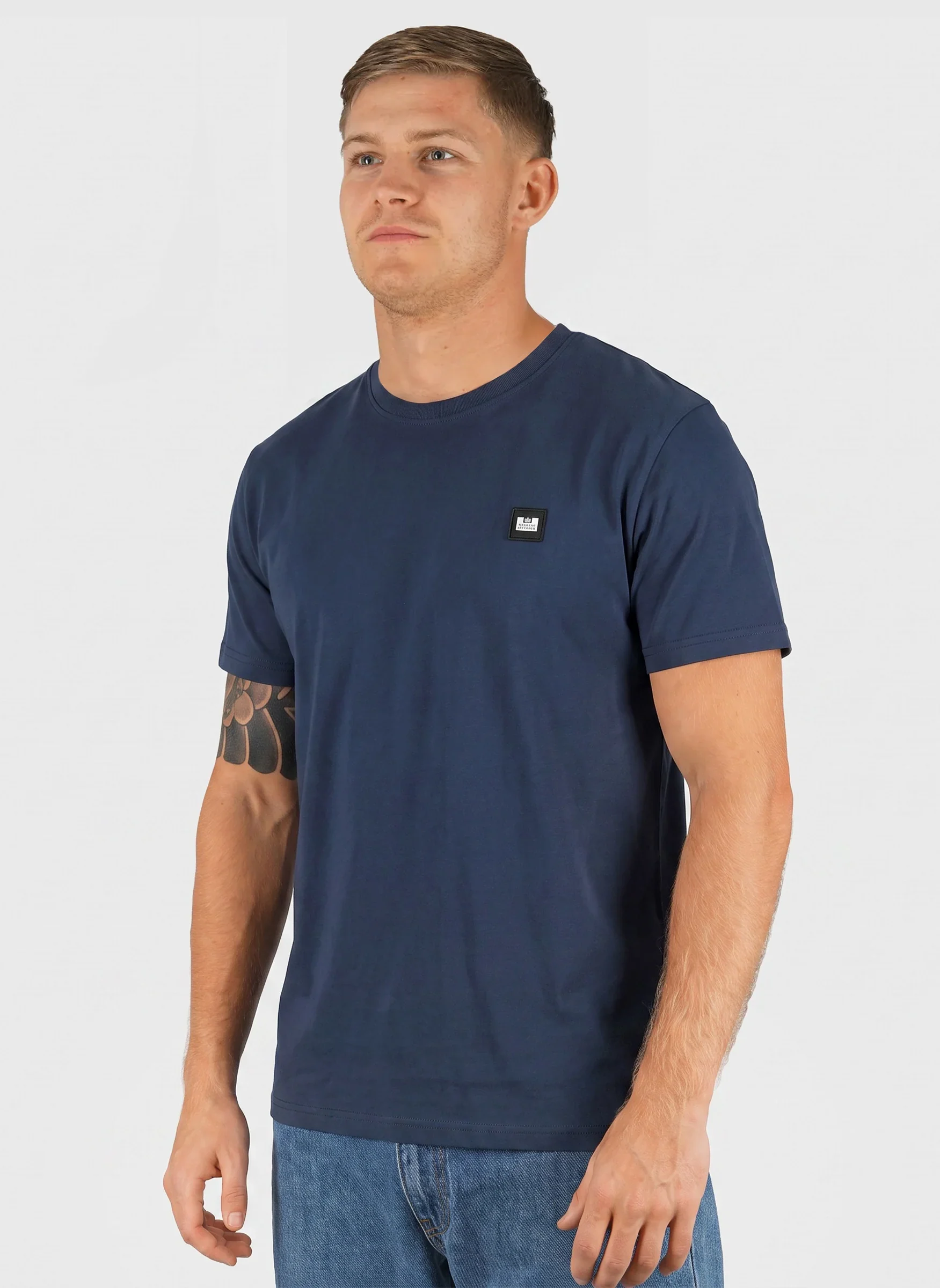 Brooklands Badge T-Shirt - Lagoon