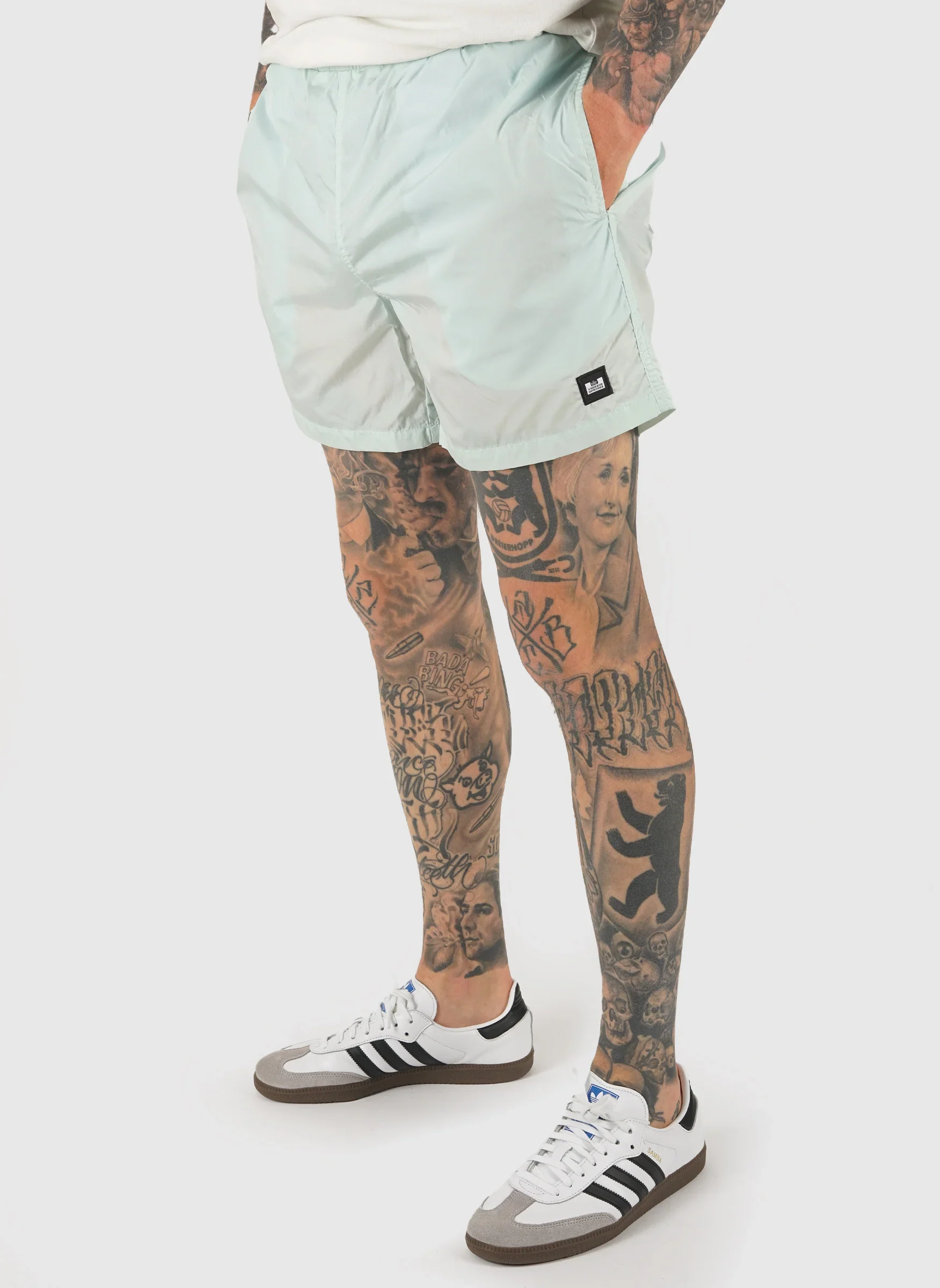 Stacks Swim Short - Light Green
