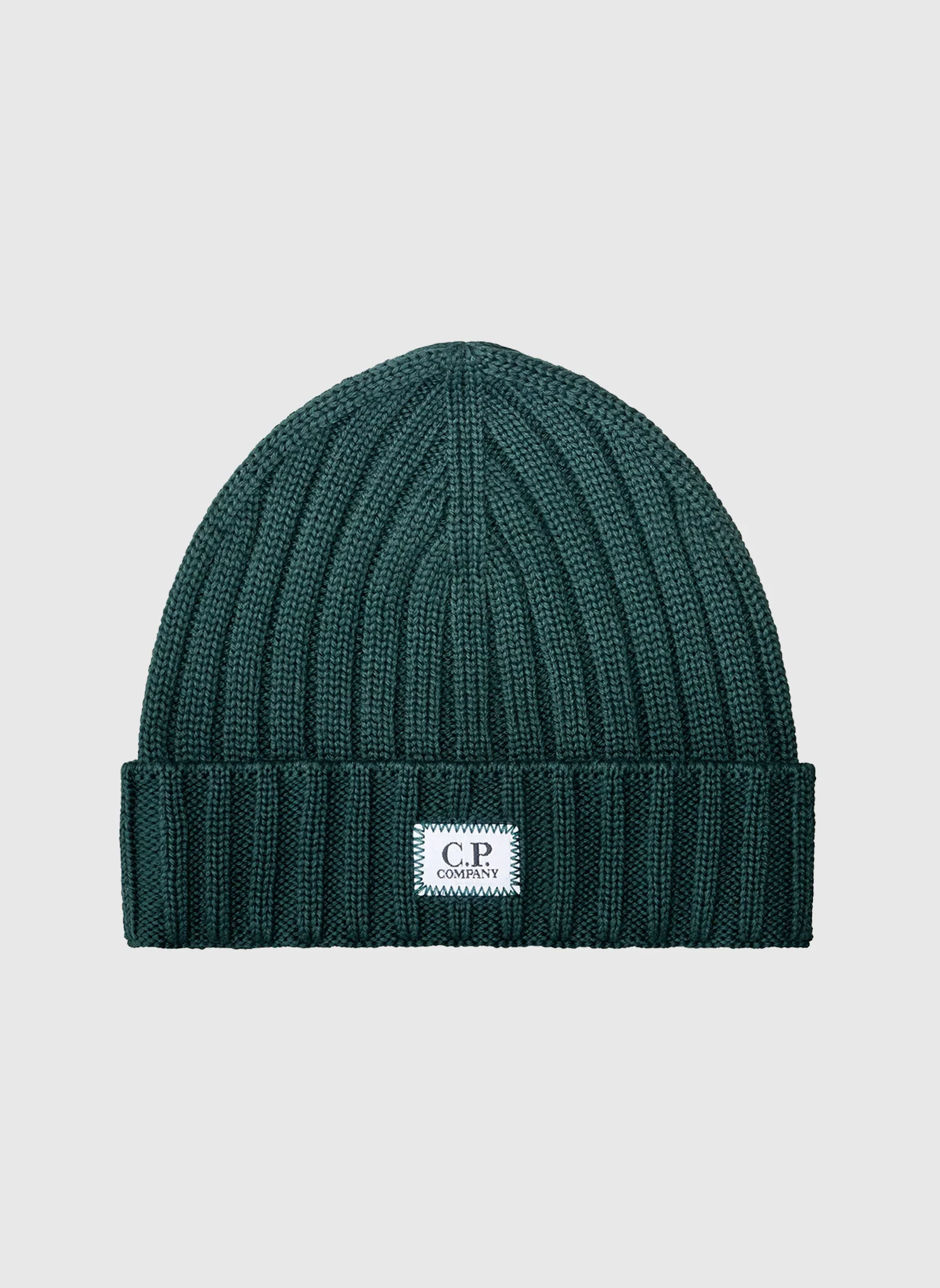 Extra Fine Merino Wool Logo Beanie - Ponderosa Pine