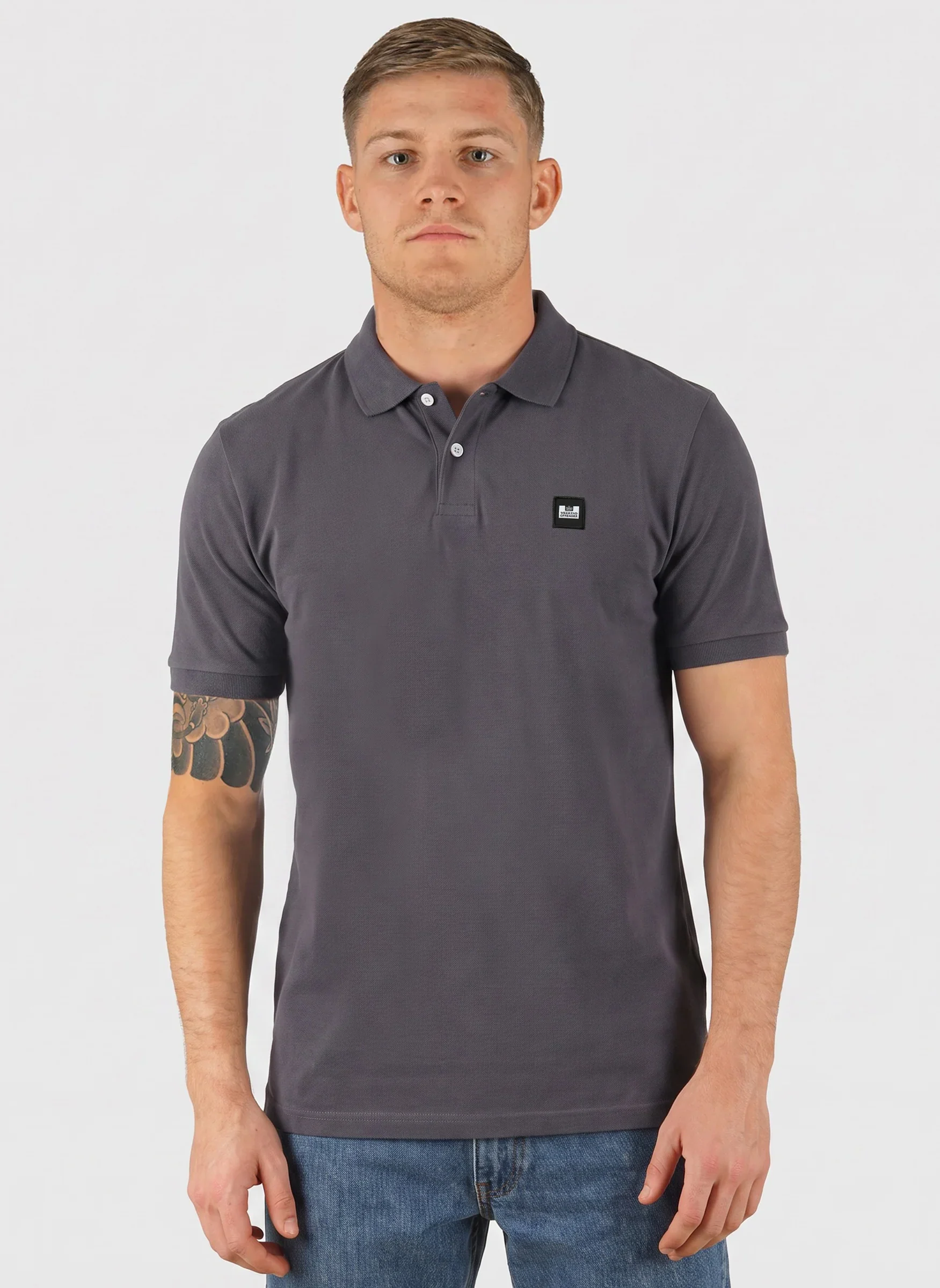 Heathcote Poloshirt - Ash Grey