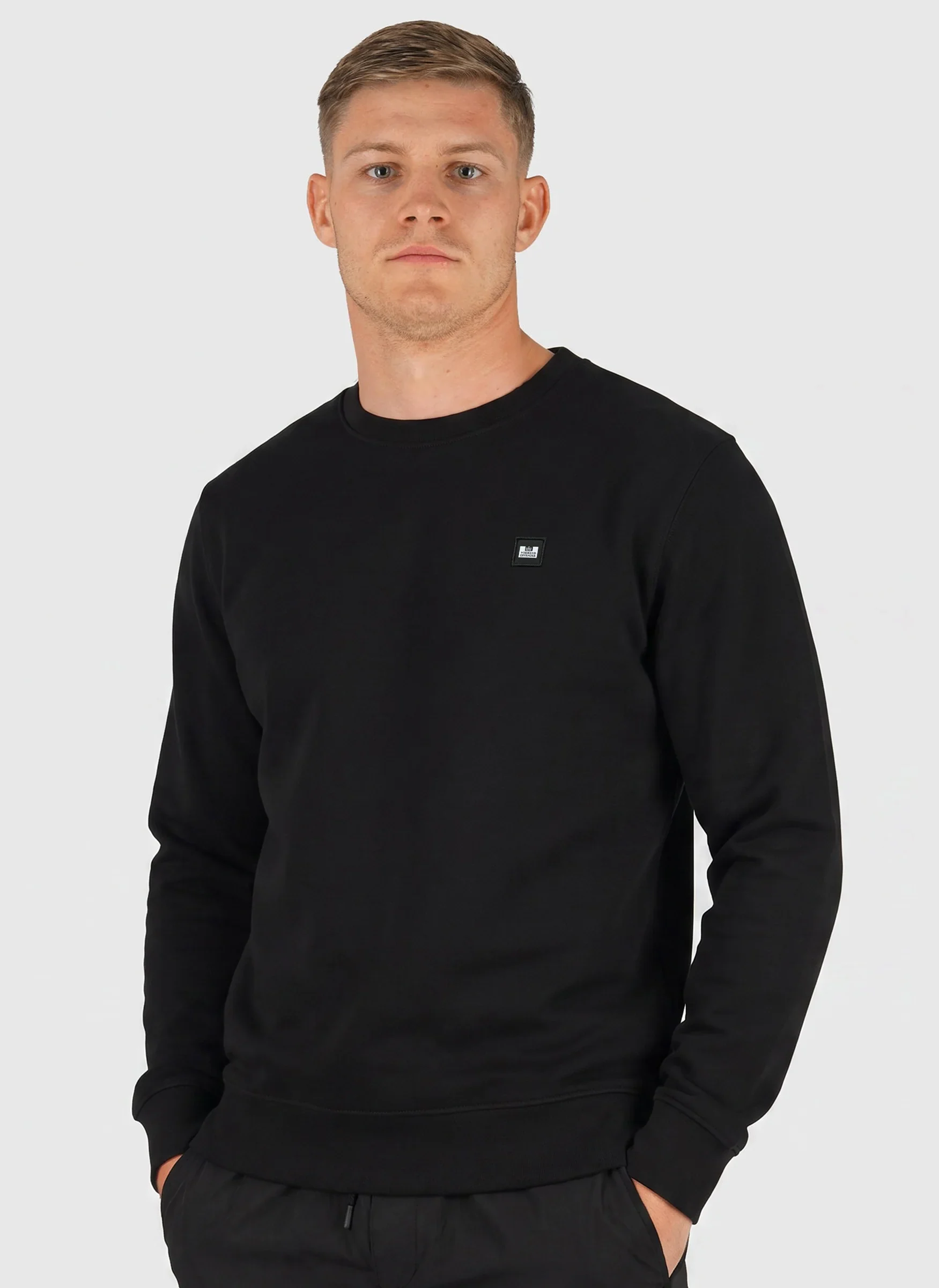 Ferrer Badge Sweatshirt - Black