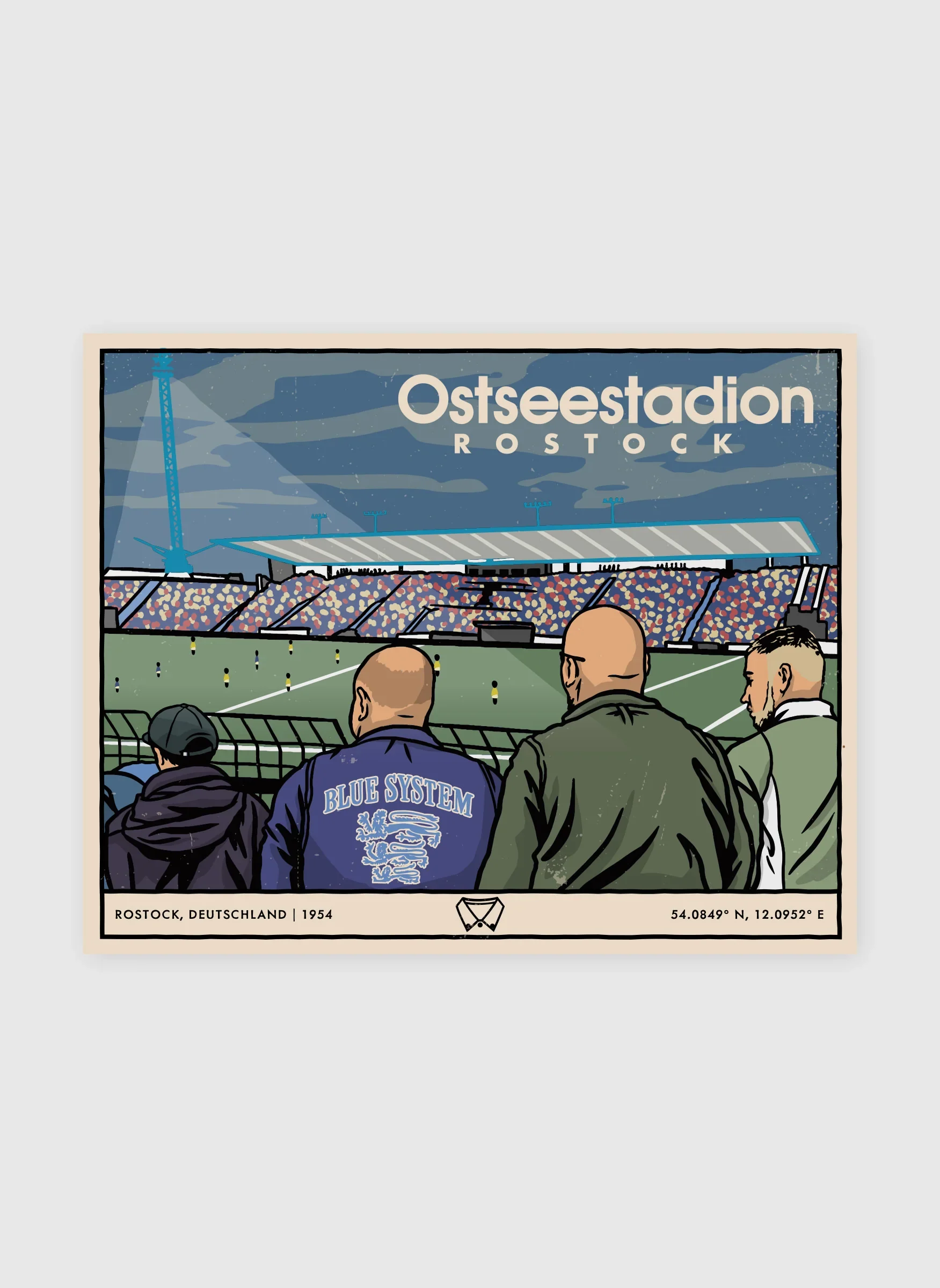 Poster - Rostock Ostseestadion