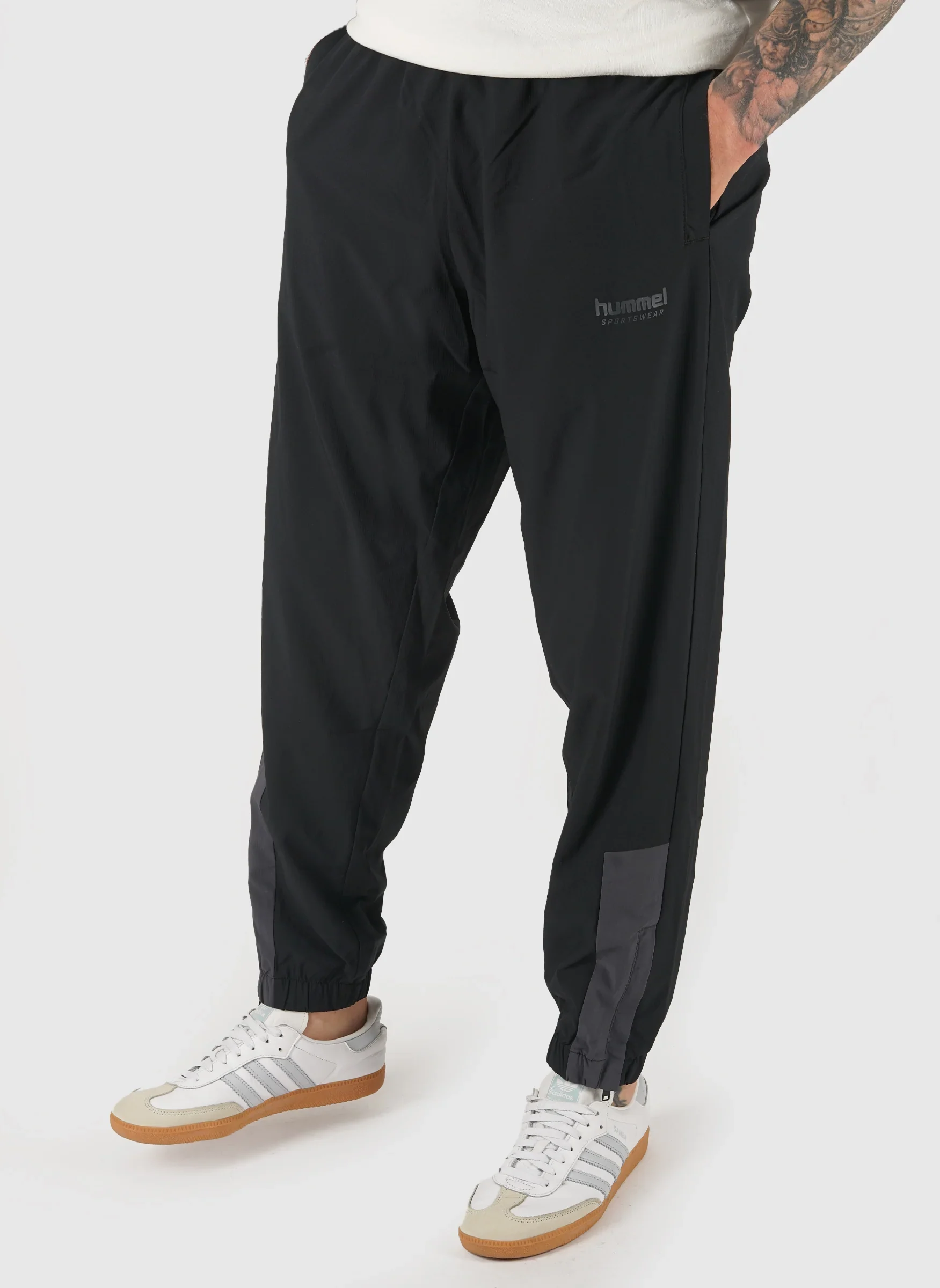 Loose Track Pants - Black