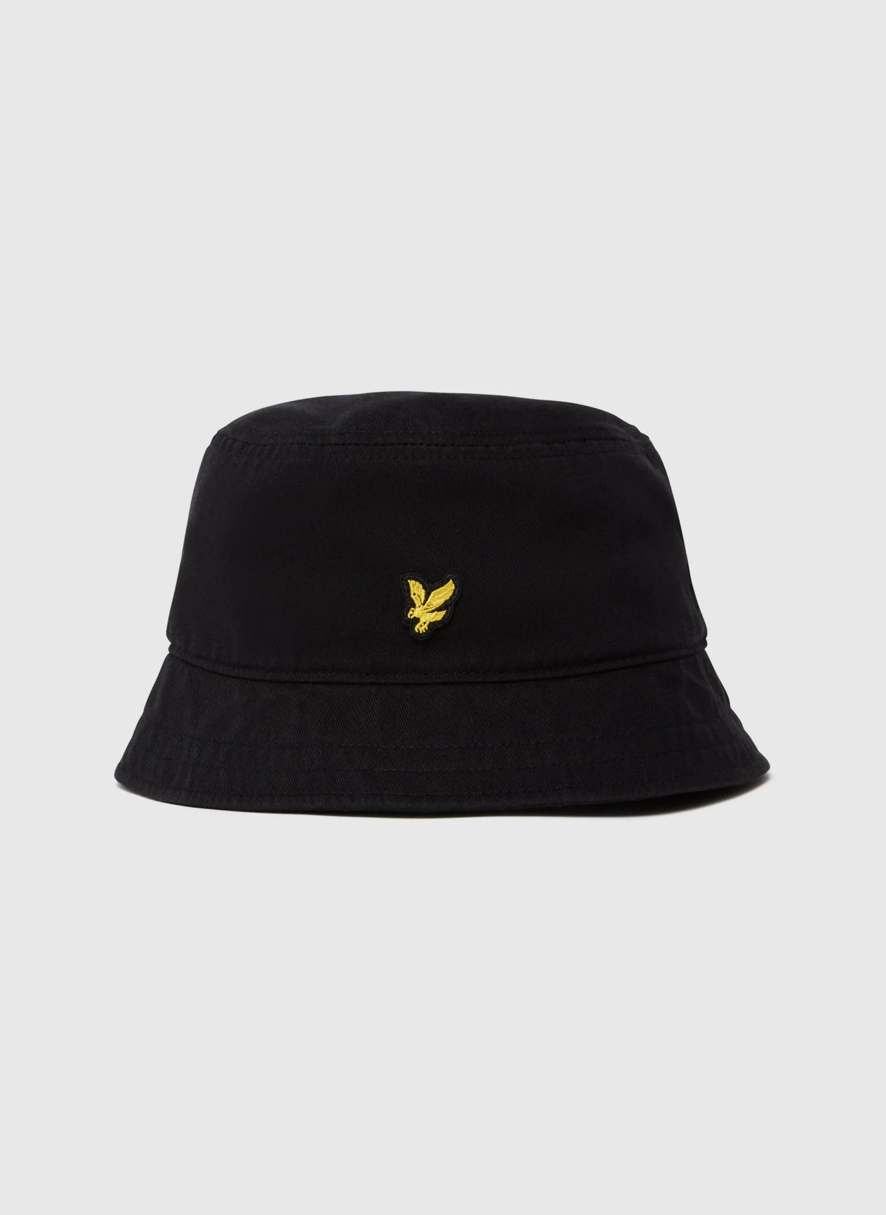 Cotton Twill Bucket Hat - Jet Black