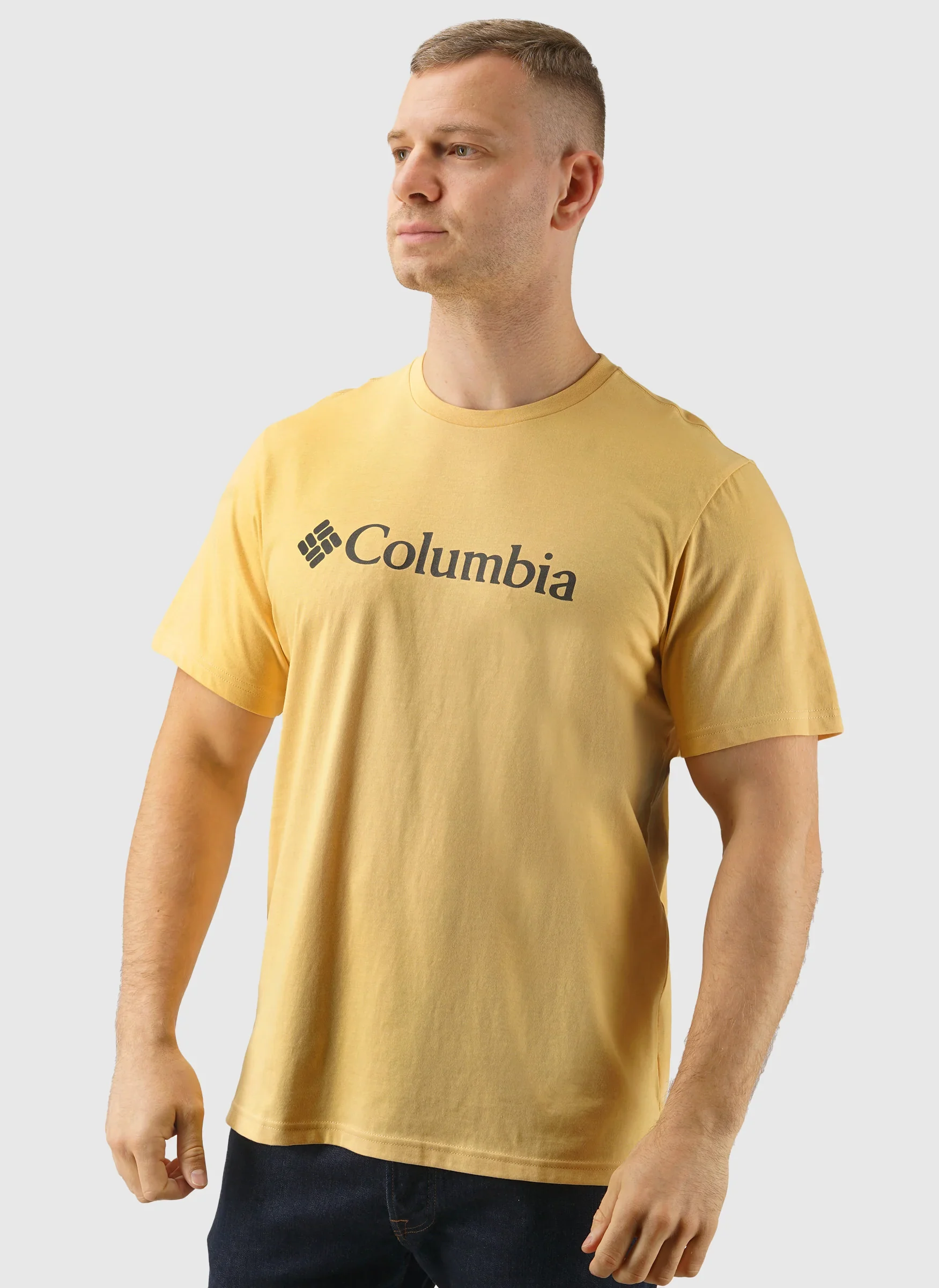 CSC Basic Logo T-Shirt - Sand Dune Gem