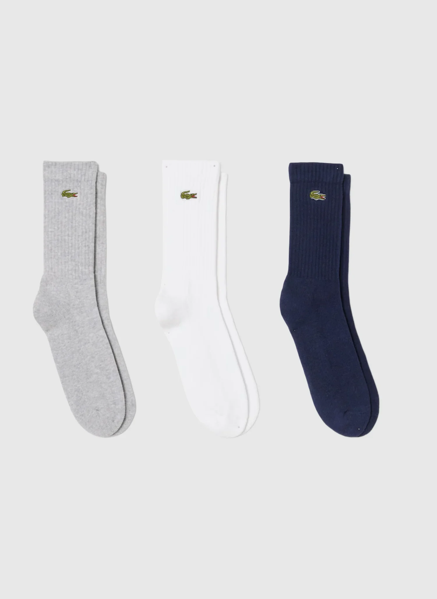 Tennissocken 3er Pack - Silver Chine/White/Navy