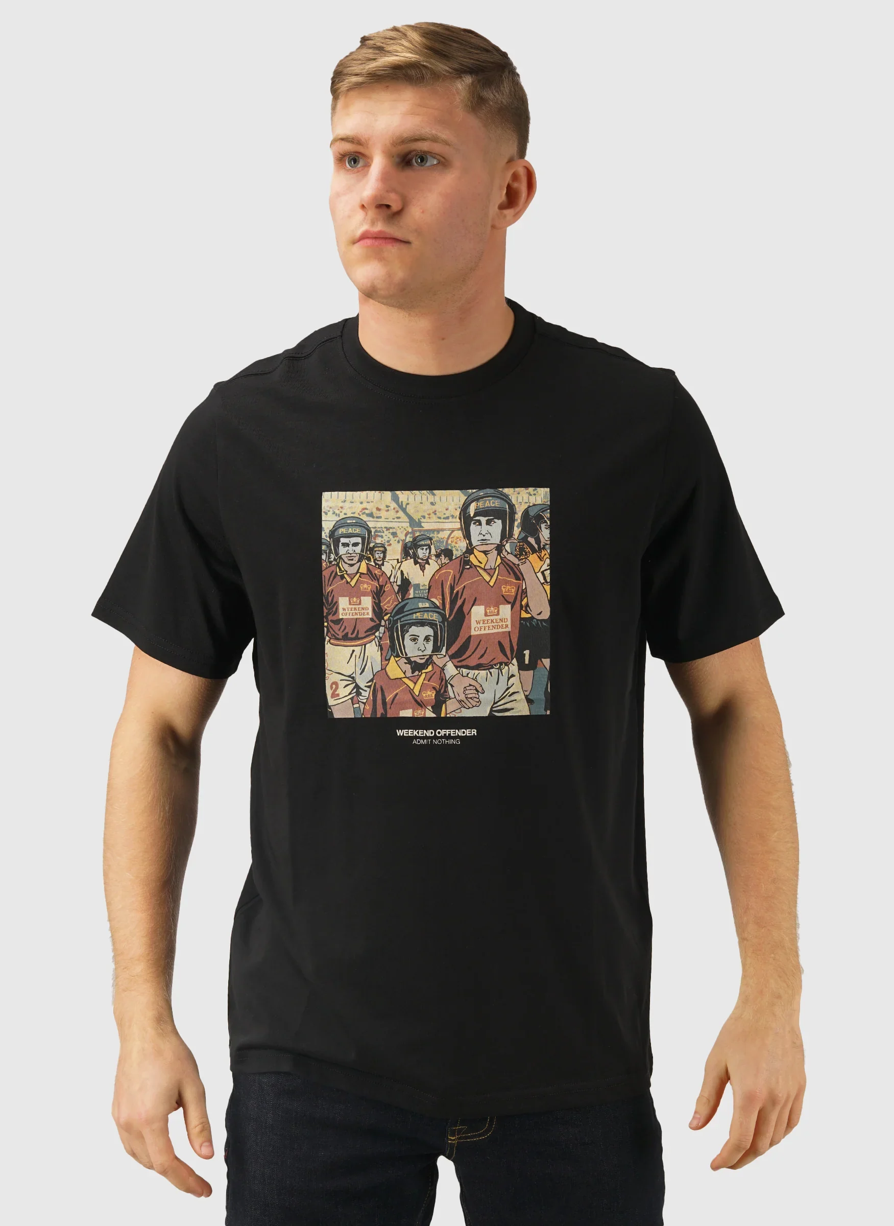 Roma Graphic T-Shirt - Black