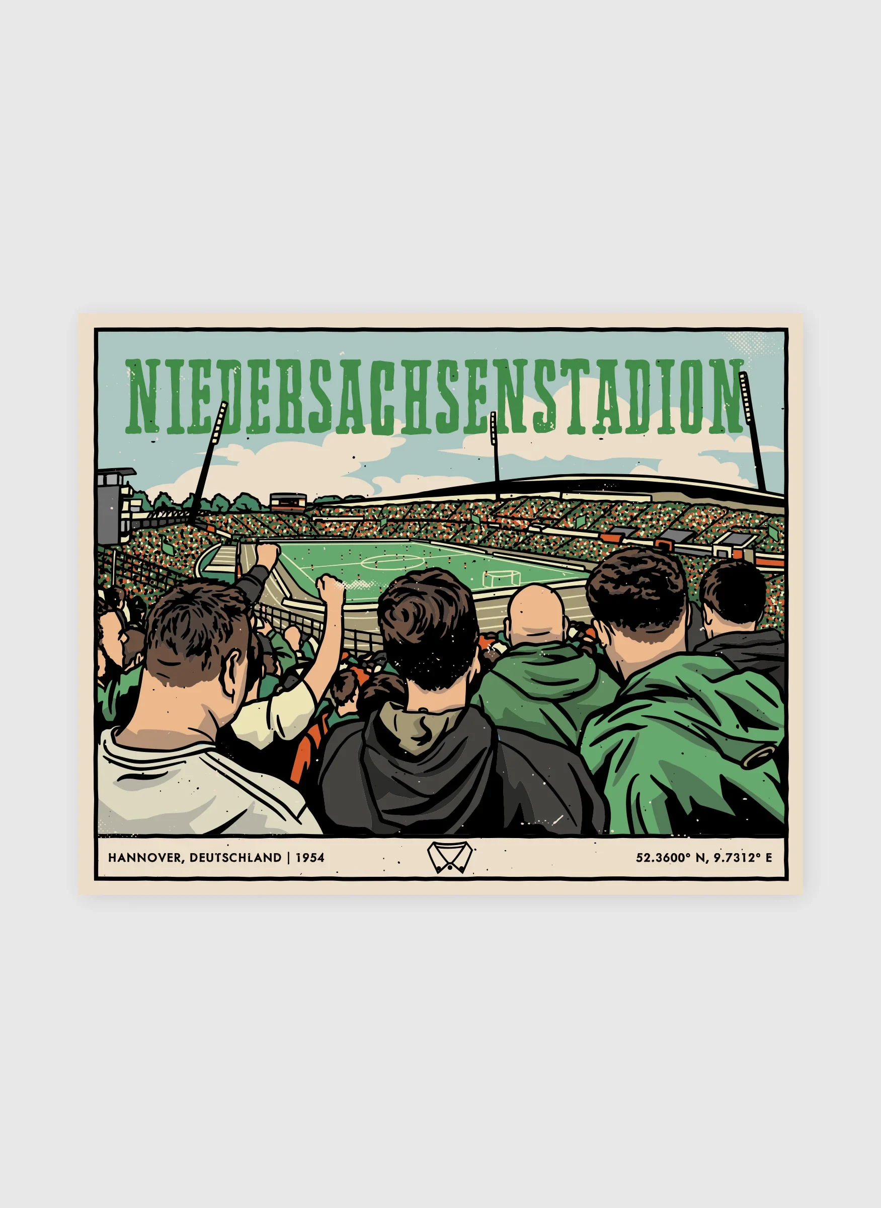 Poster - Hannover Niedersachsenstadion