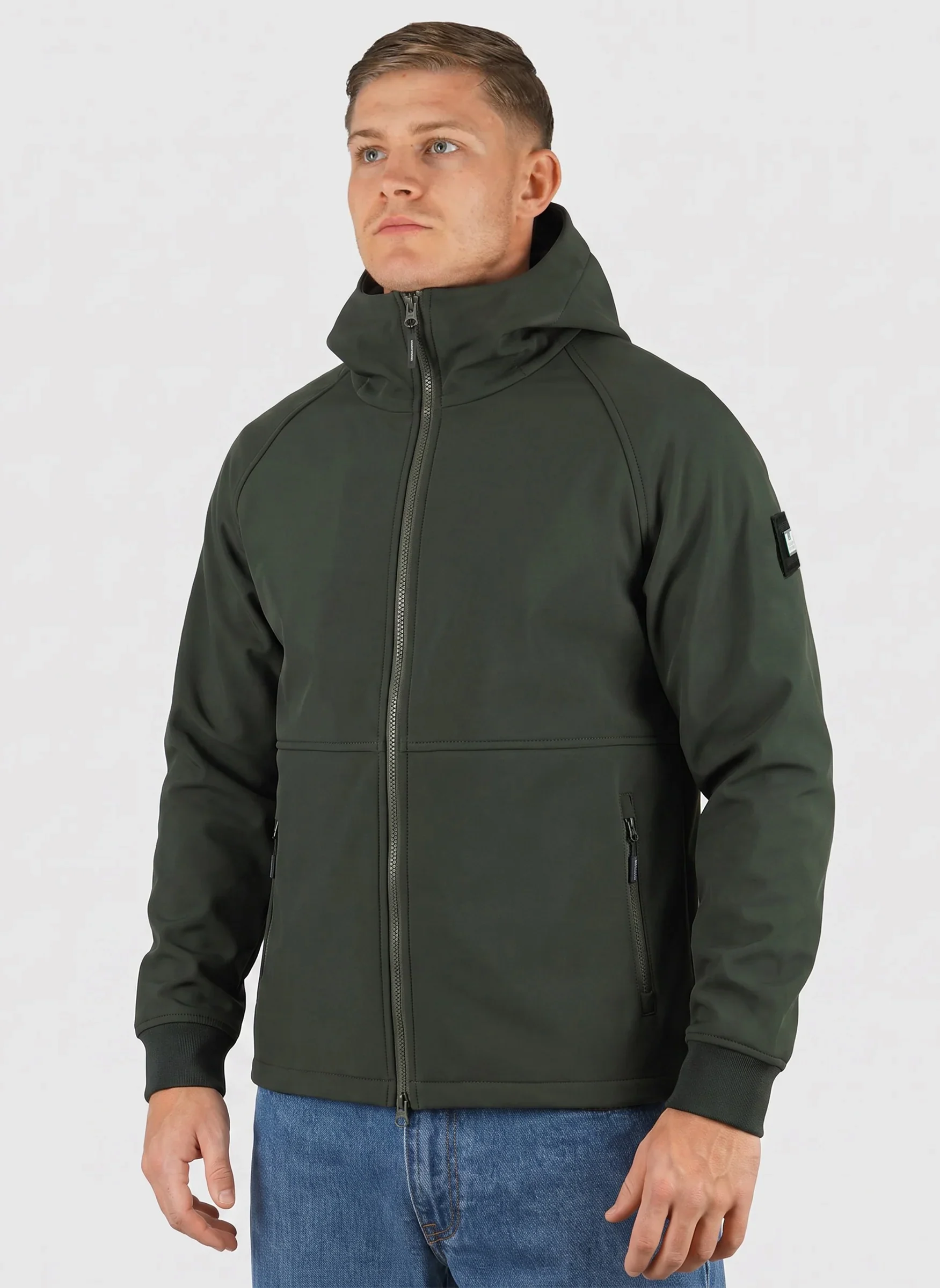 Stipe Softshelljacket - Black Forest