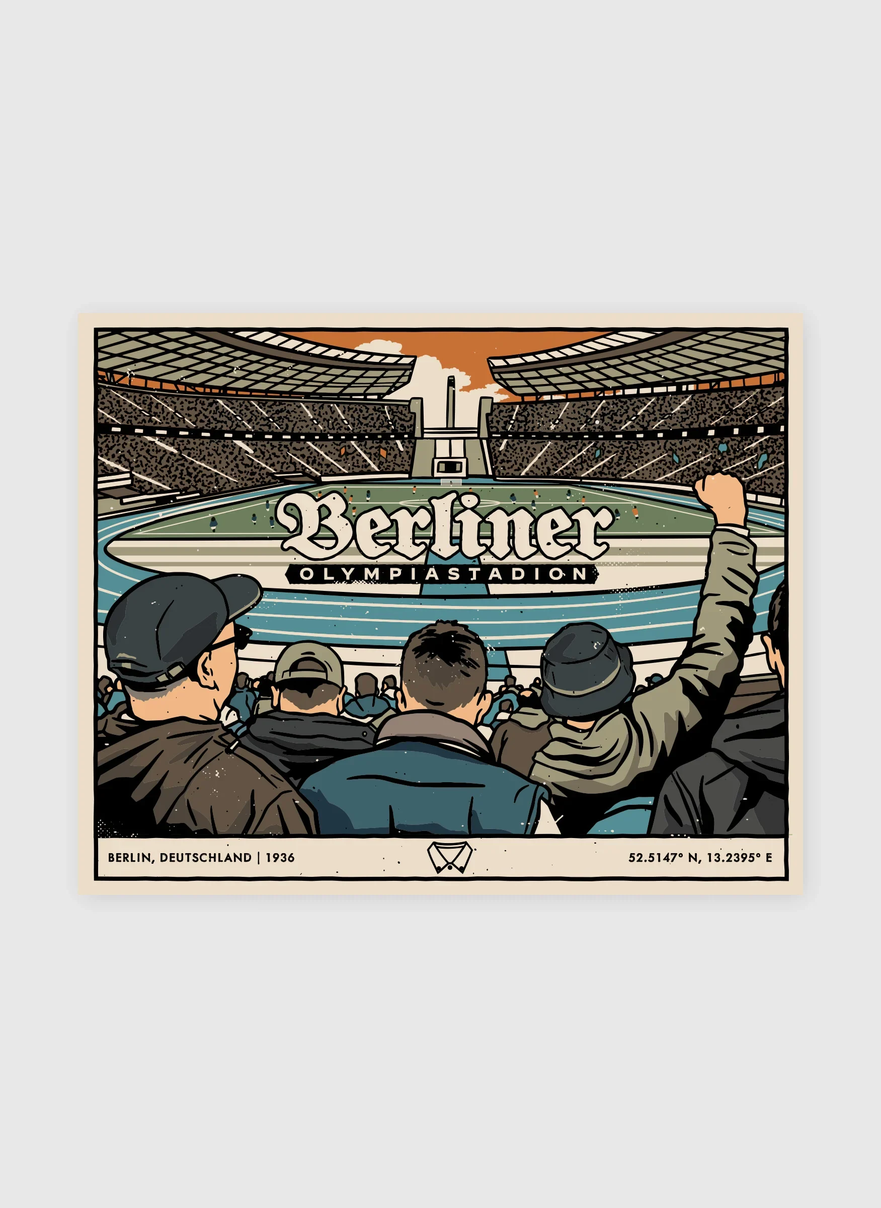 Poster - Berlin Olympiastadion