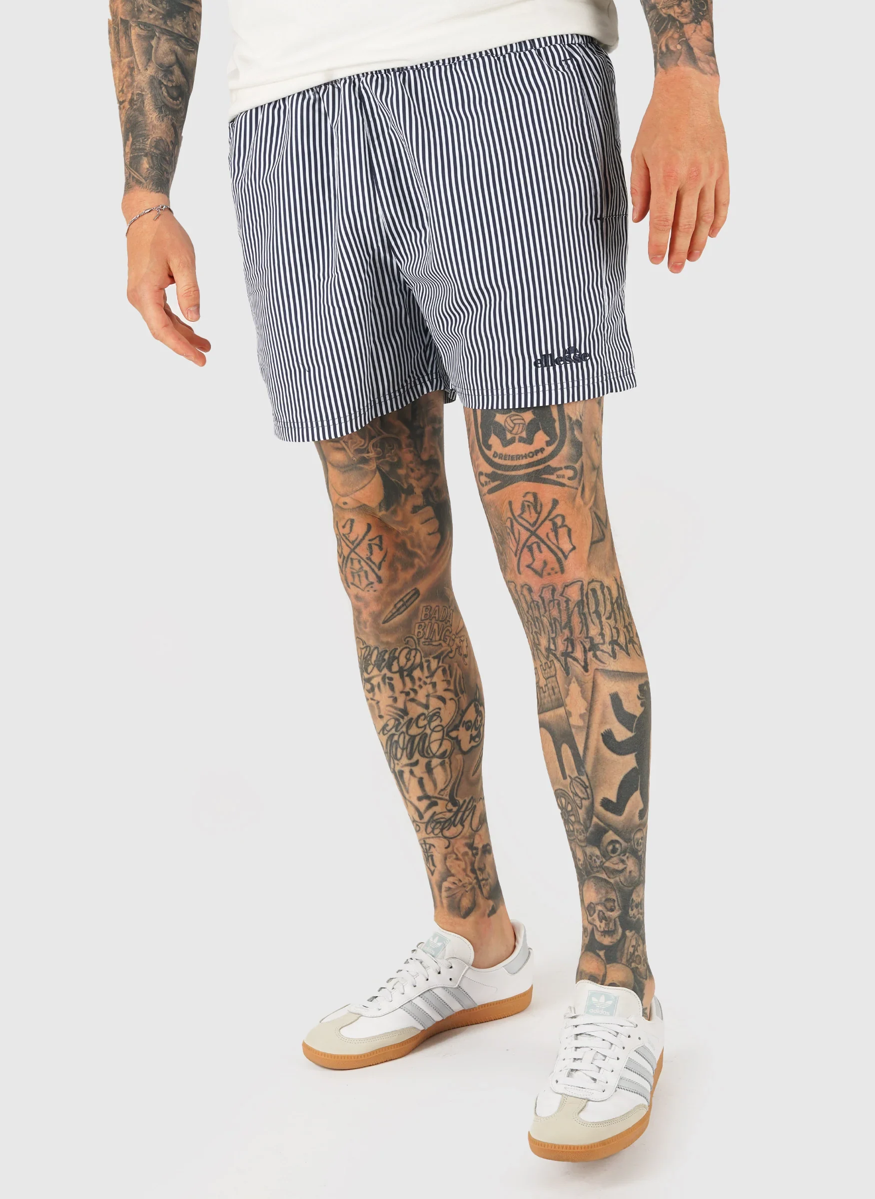 Sylbio Swimshort - White/Navy