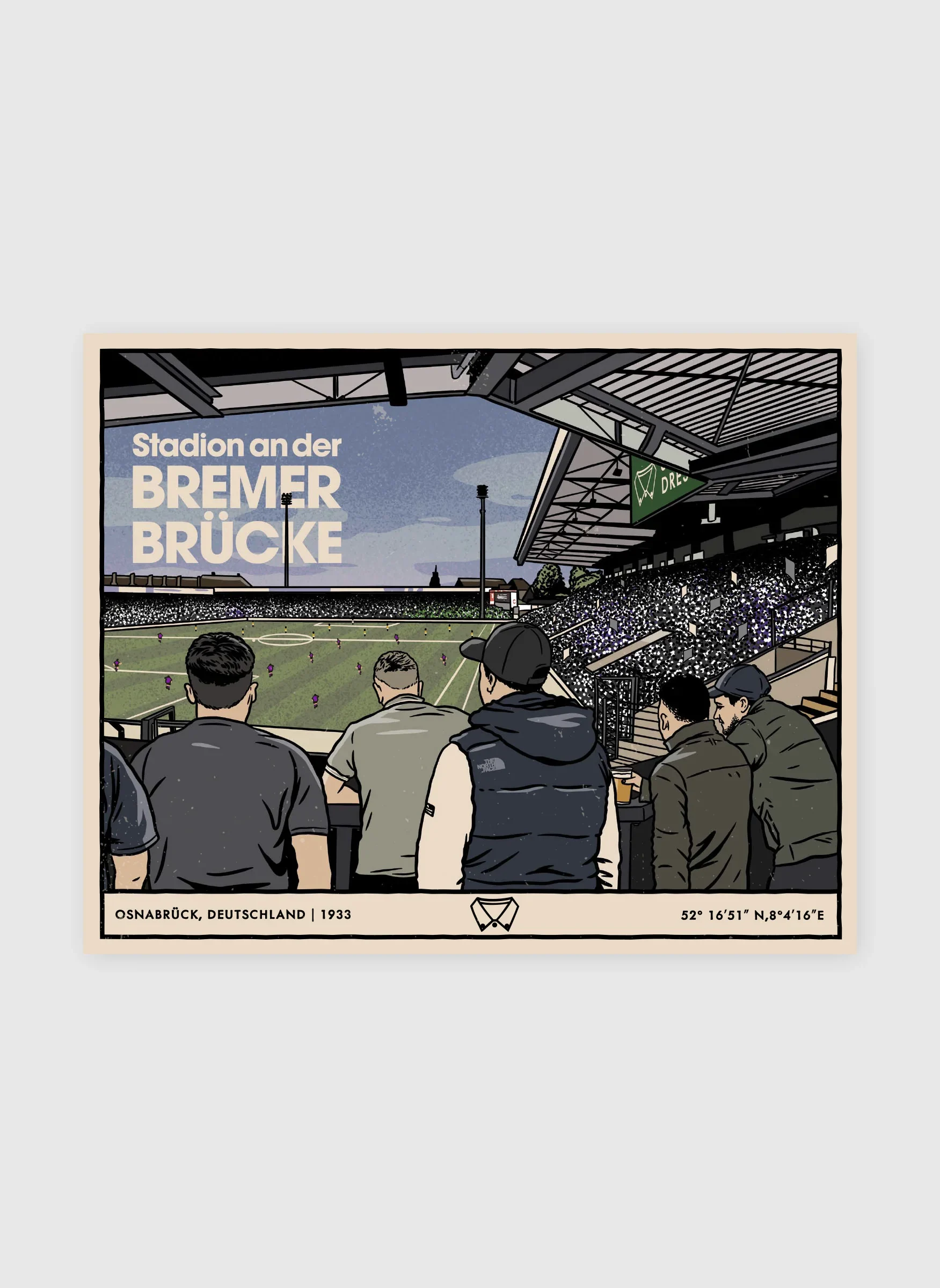 Poster - Osnabrück Stadion an der Bremer Brücke