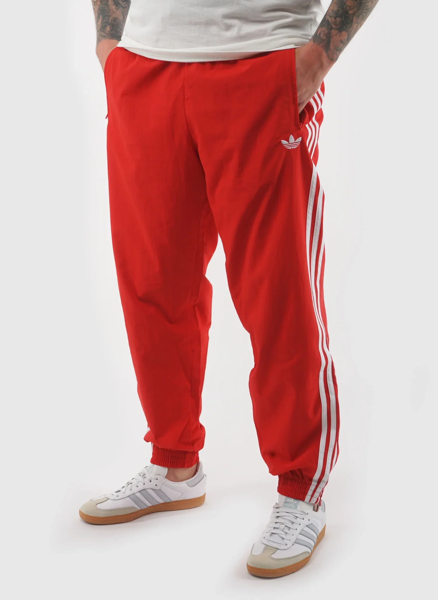 Woven Firebird Trackpants - Better Scarlet