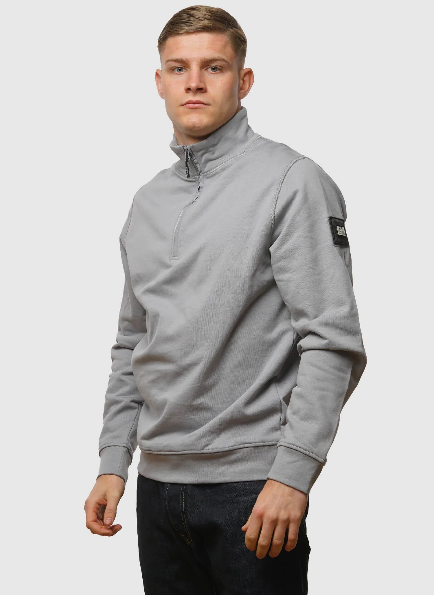 Kraviz 1/4 Zip Sweatshirt - Smokey