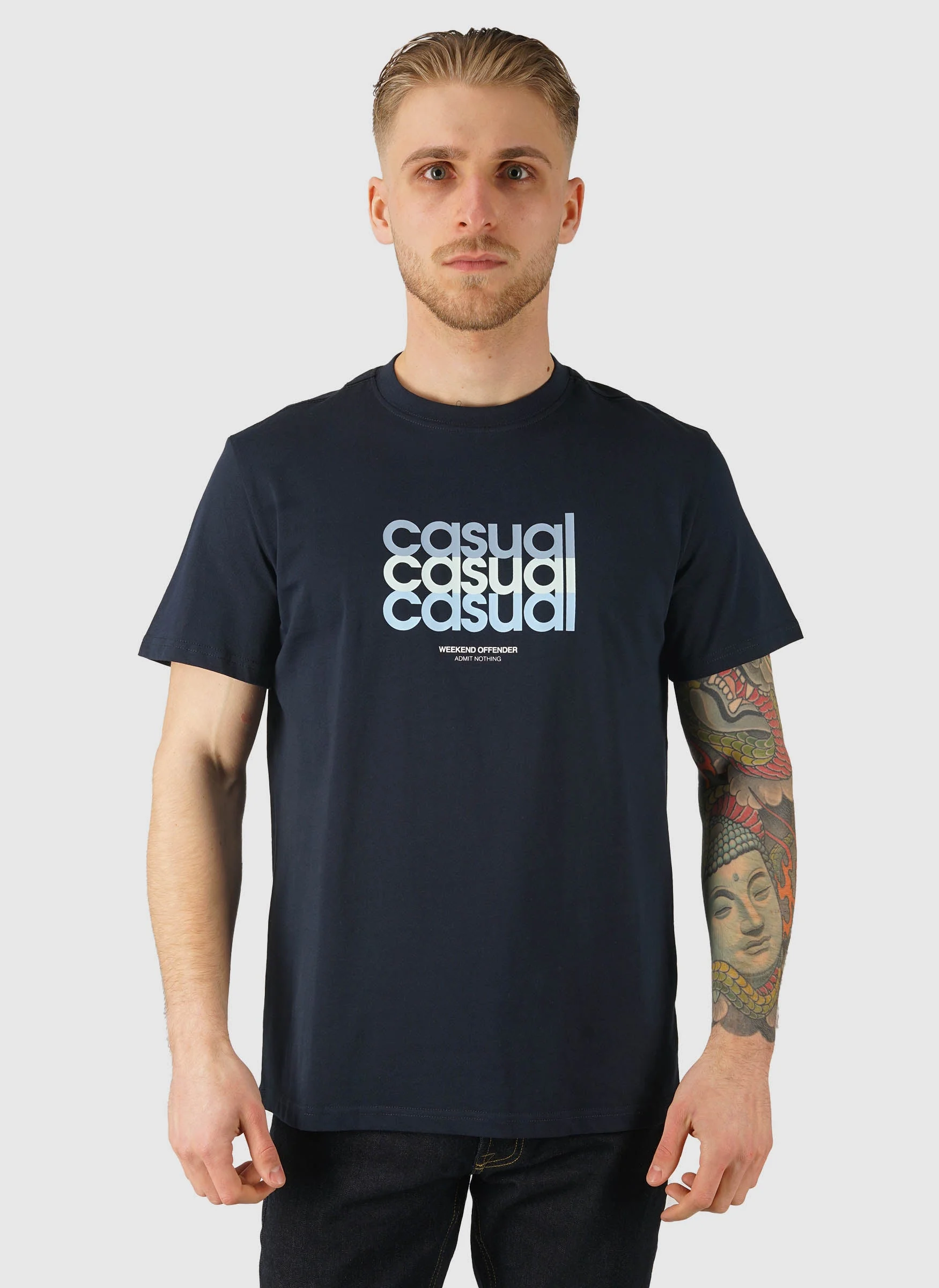 W.O.L. Graphic T-Shirt - Dark Blue