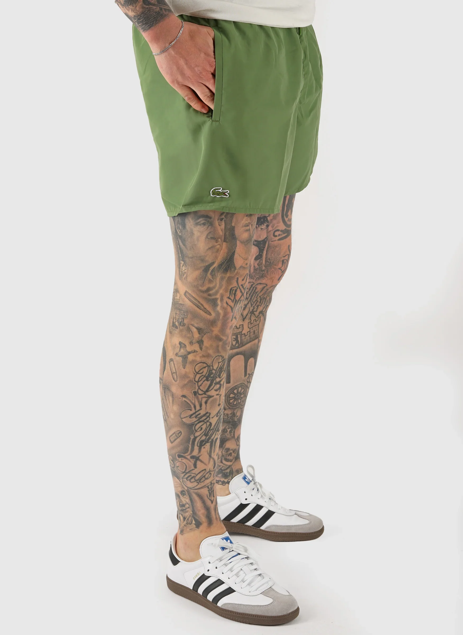 Badeshorts - Lamb's Lettuce/Green