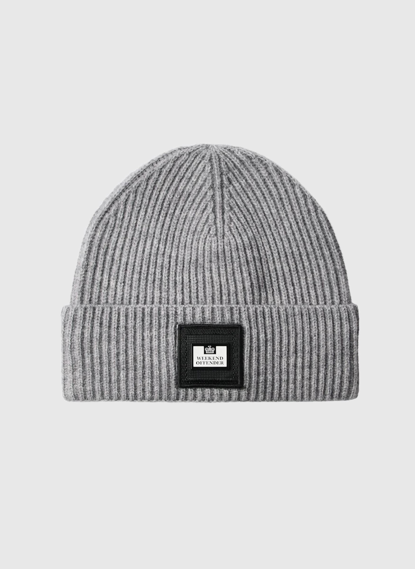 Palmyra Rib Beanie - Smokey
